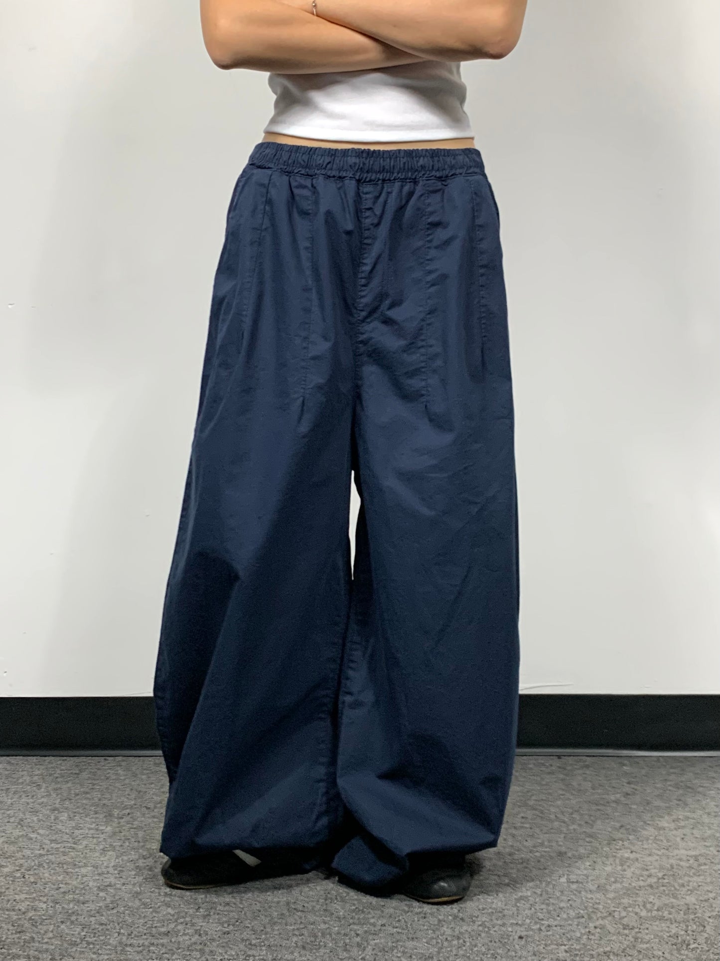 EASY COTTON WIDE PANTS