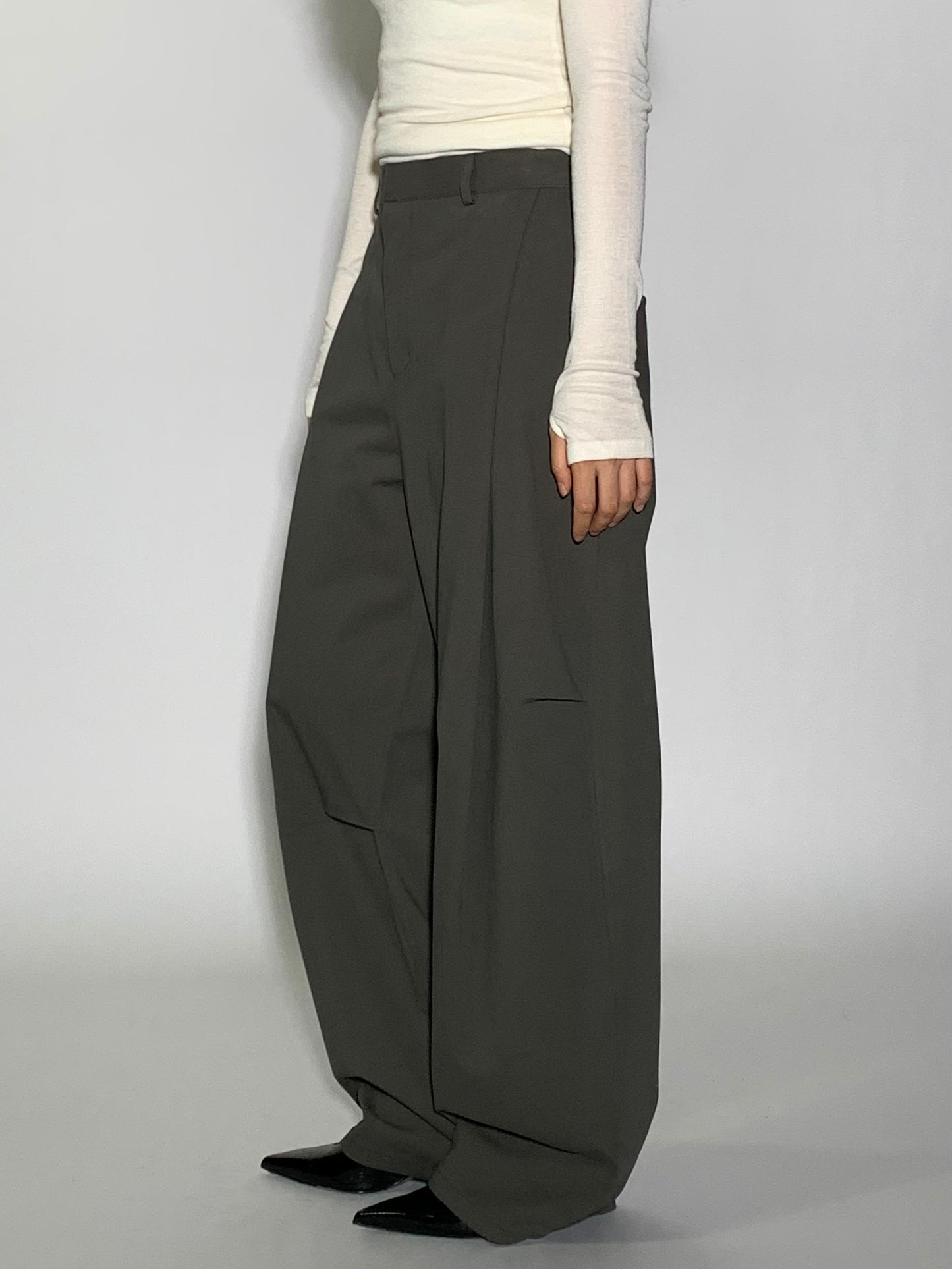 COTTON CURVE PANTS
