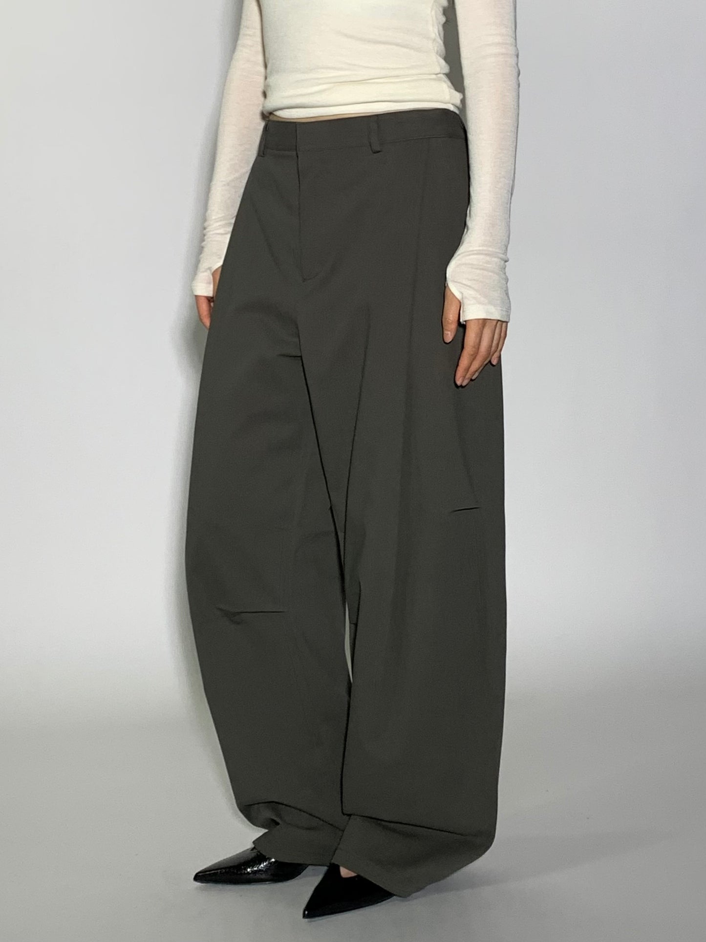 COTTON CURVE PANTS