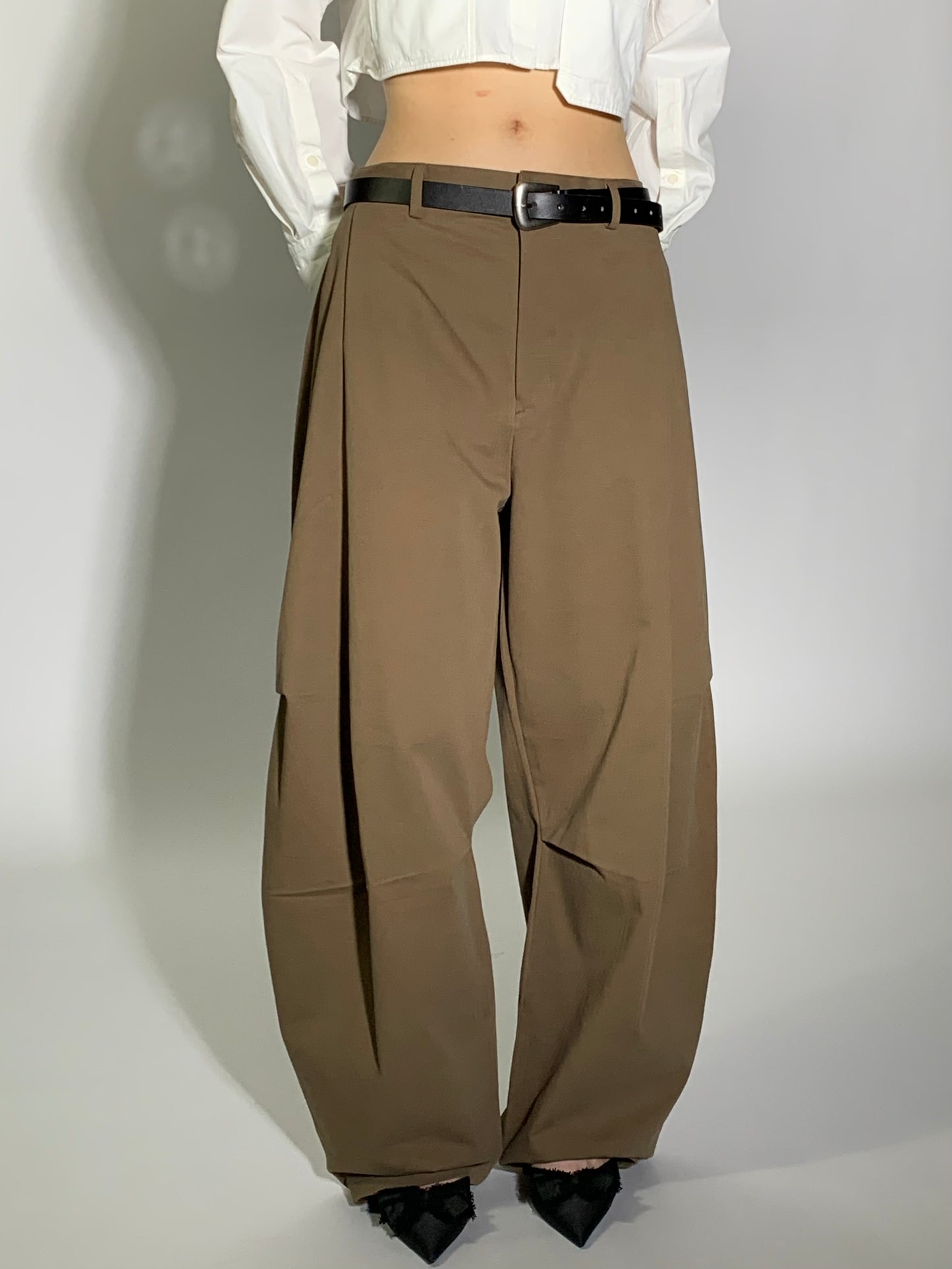 COTTON CURVE PANTS