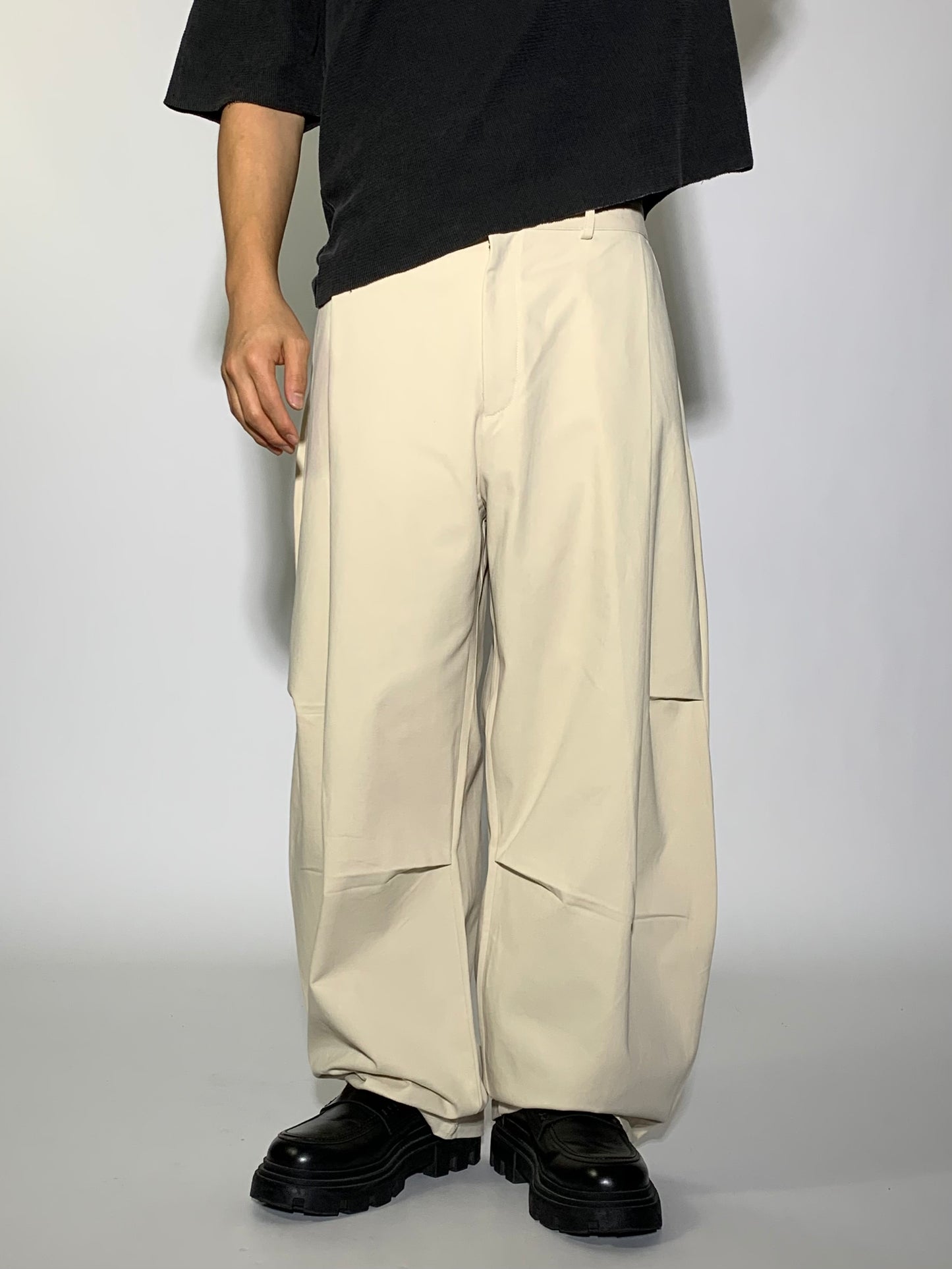 COTTON CURVE PANTS