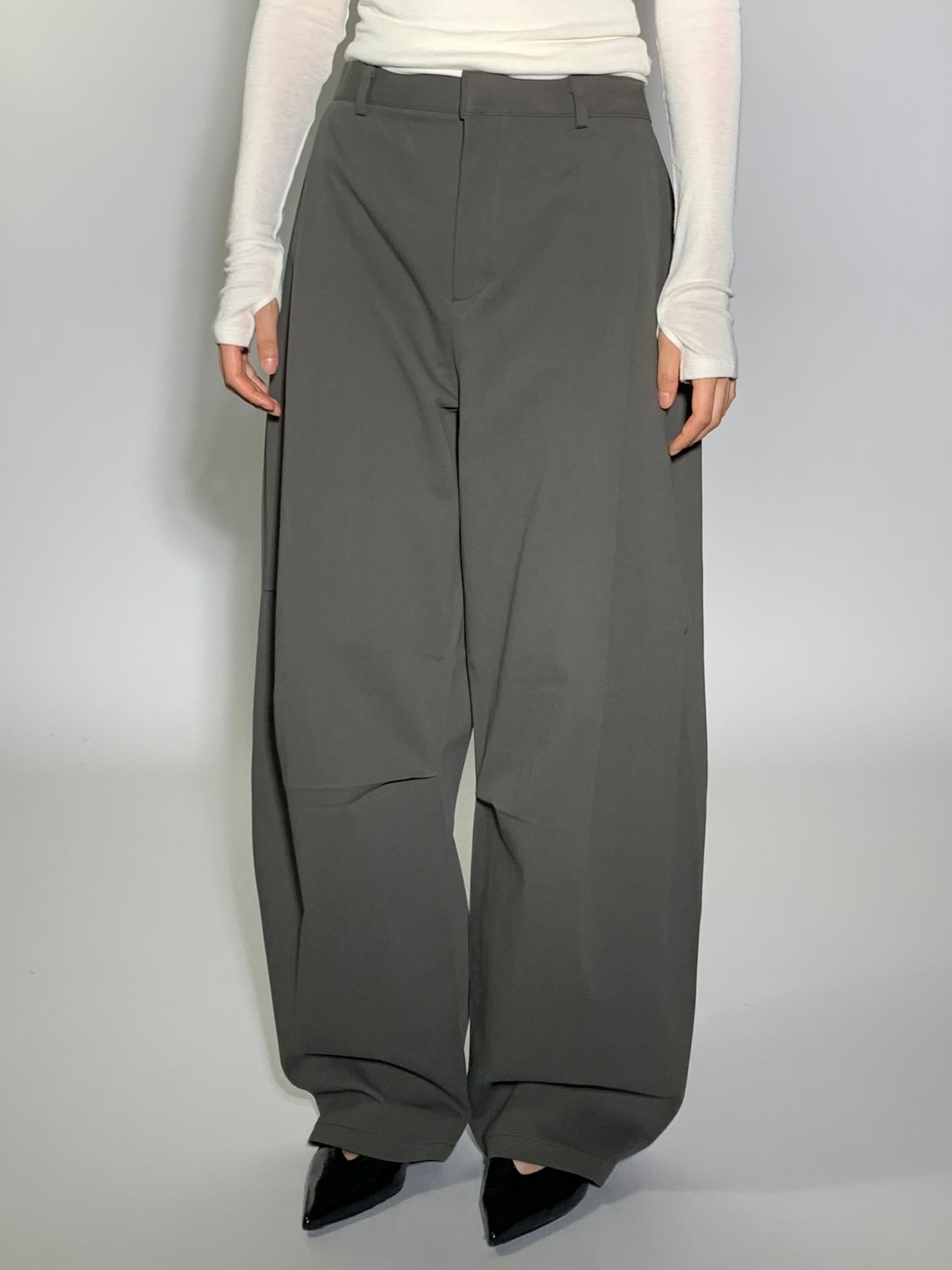 COTTON CURVE PANTS