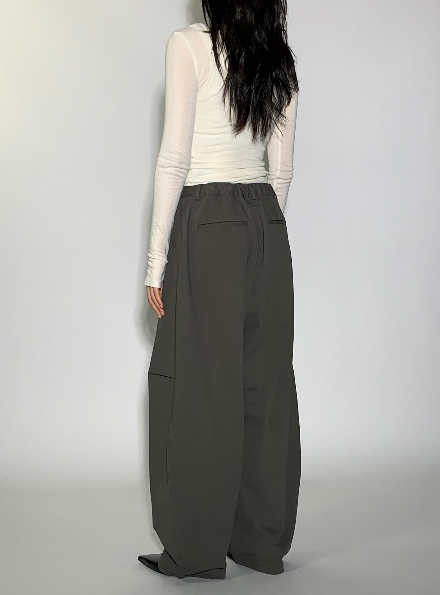 COTTON CURVE PANTS