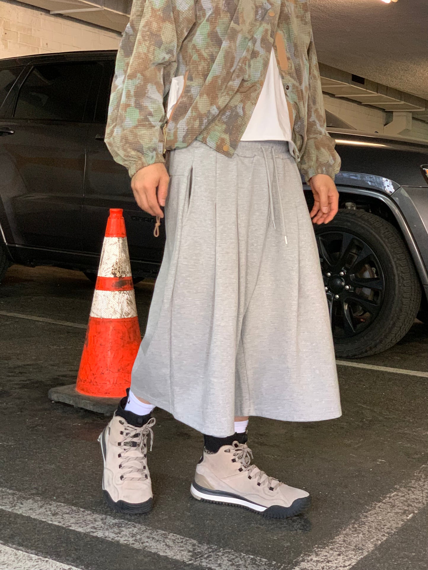 PINTUCK SHORTS
