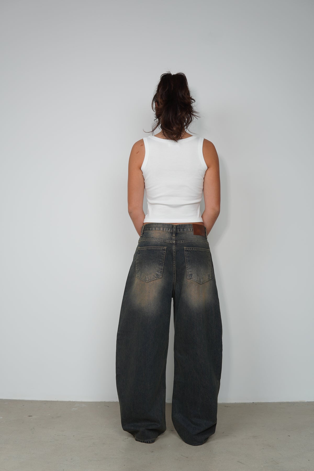 VINTAGE BRUSH DENIM