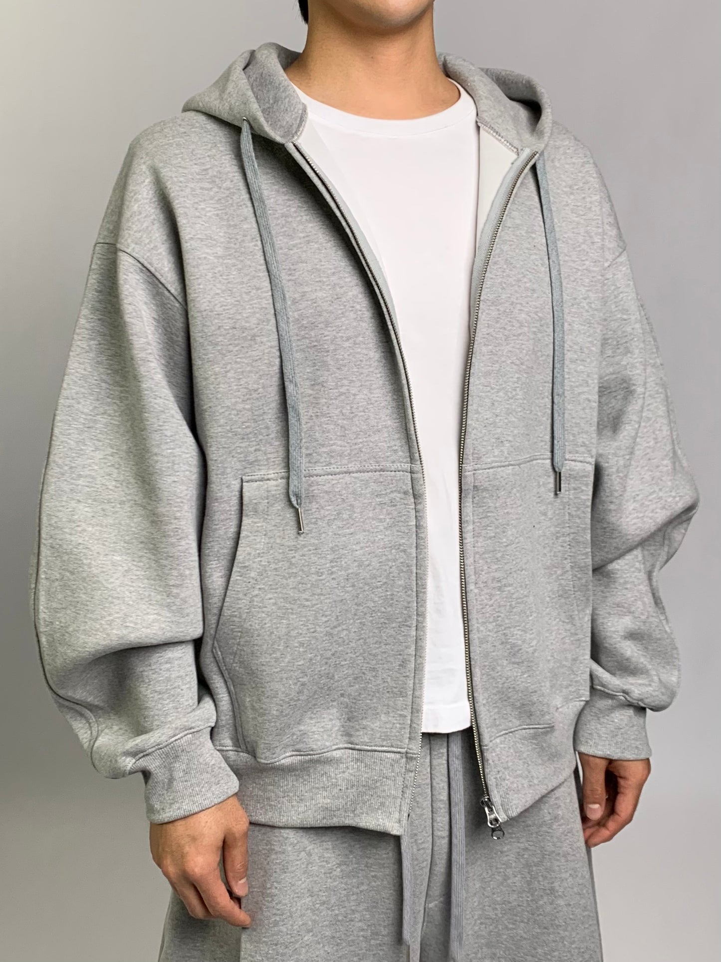 HEAVY DOUBLE ZIP UP