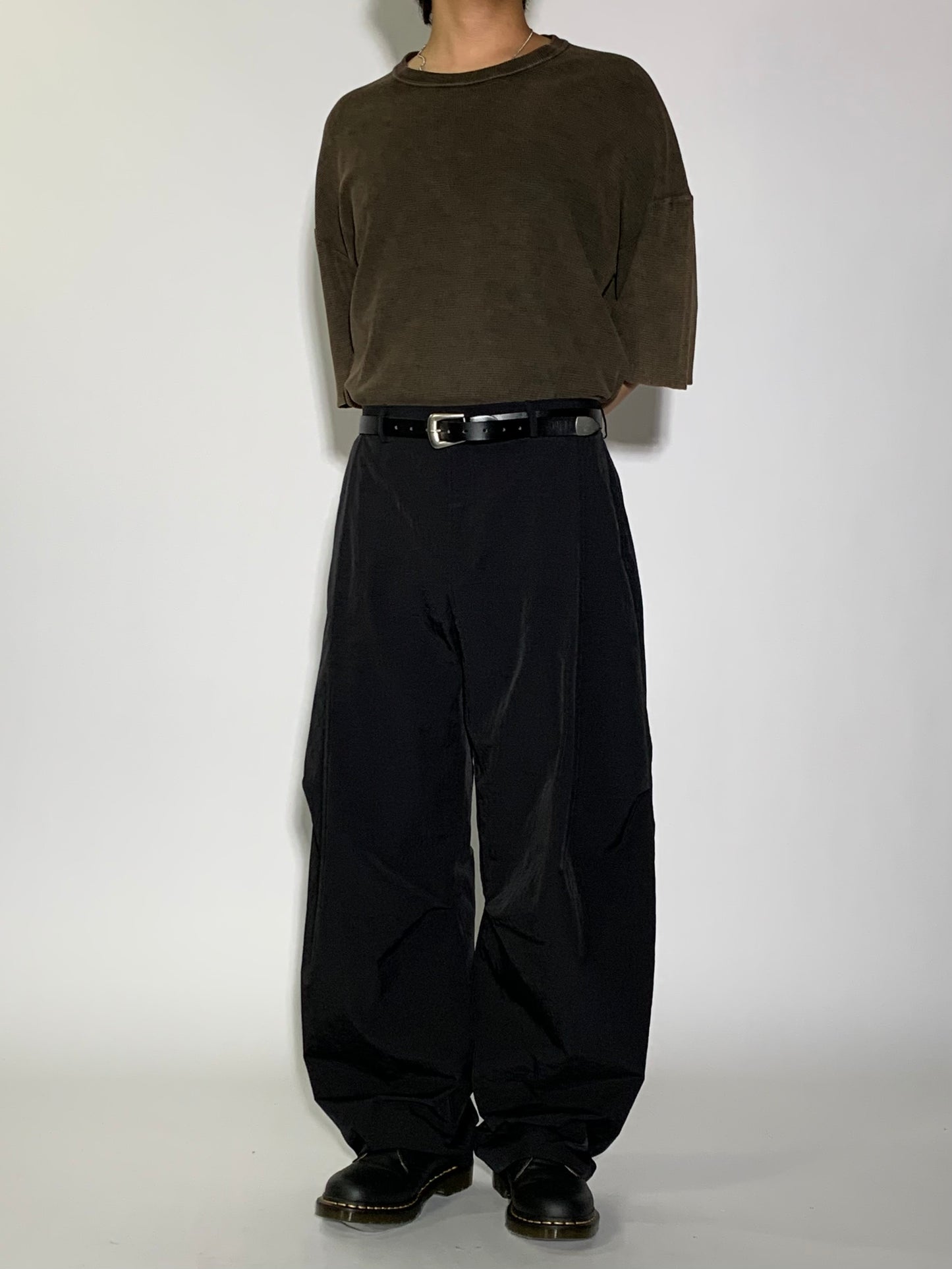 NYLON CURVE PANTS