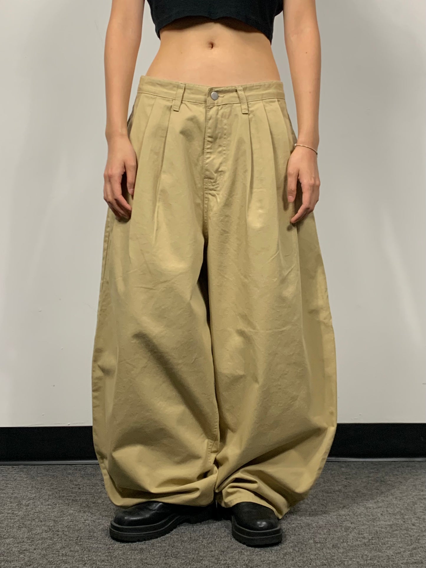 3X PLEATED PANTS