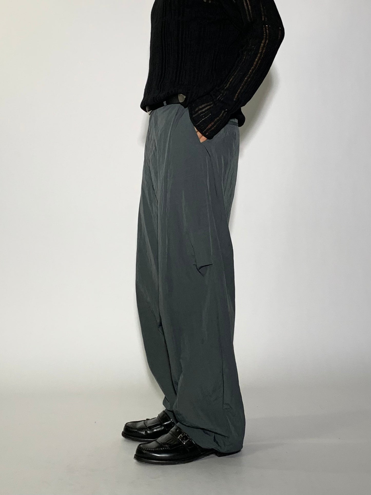 NYLON CURVE PANTS