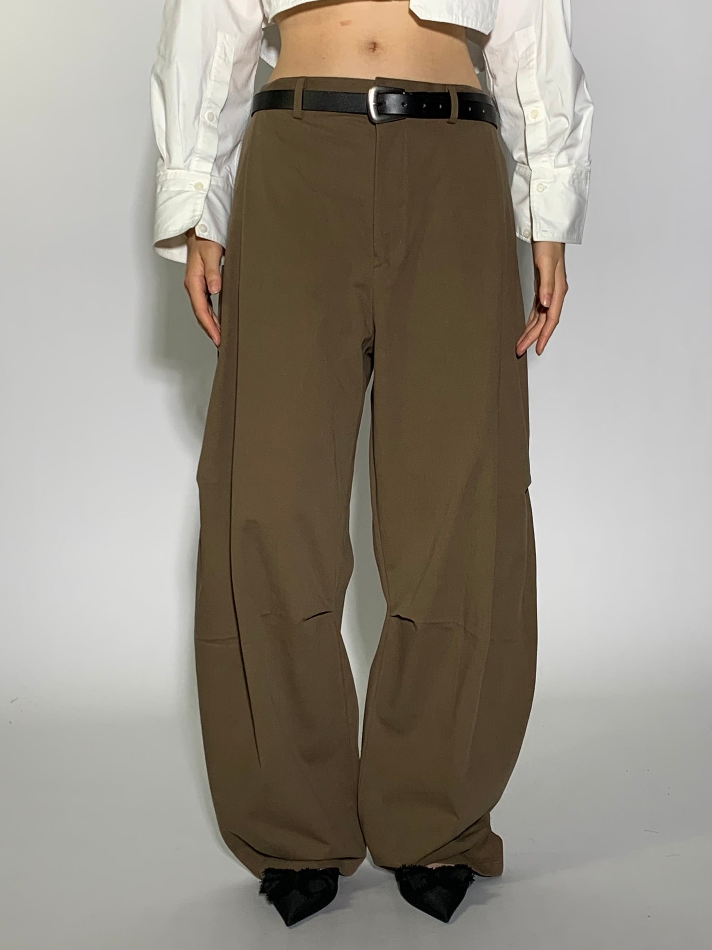 COTTON CURVE PANTS