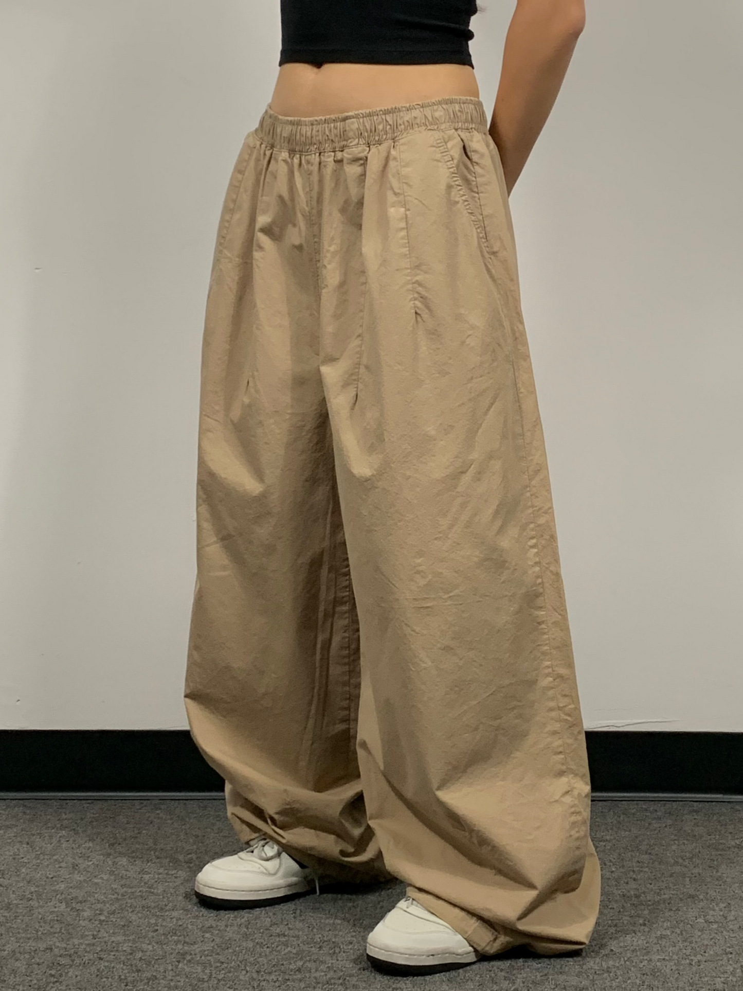 EASY COTTON WIDE PANTS