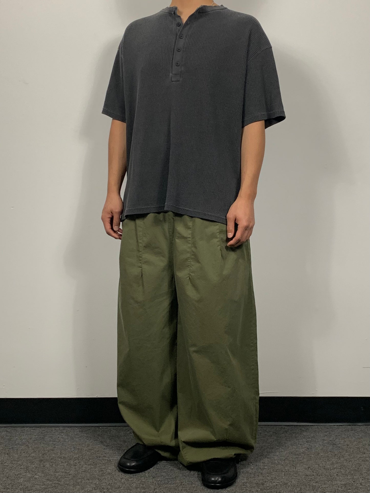 EASY COTTON WIDE PANTS