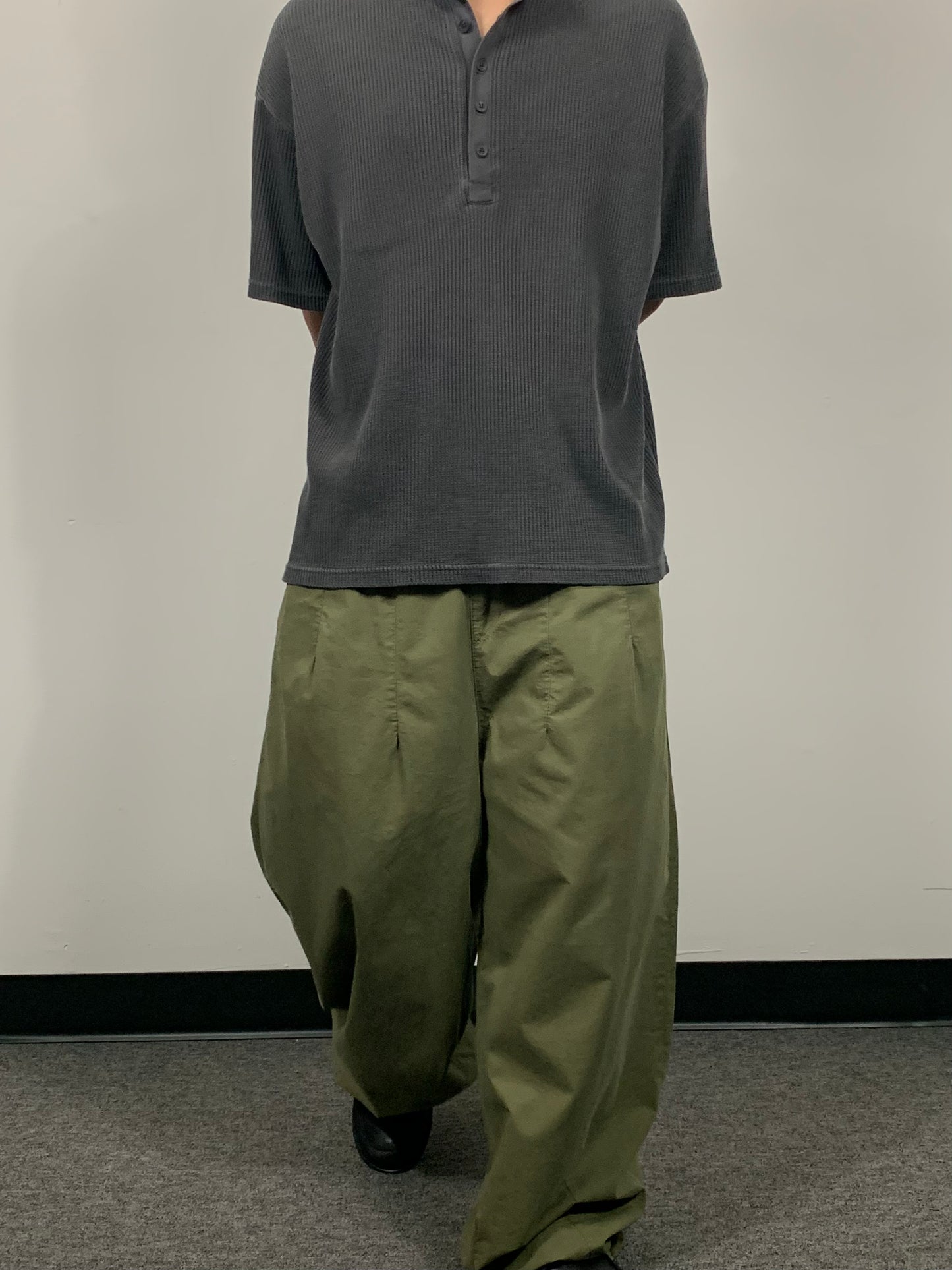 EASY COTTON WIDE PANTS