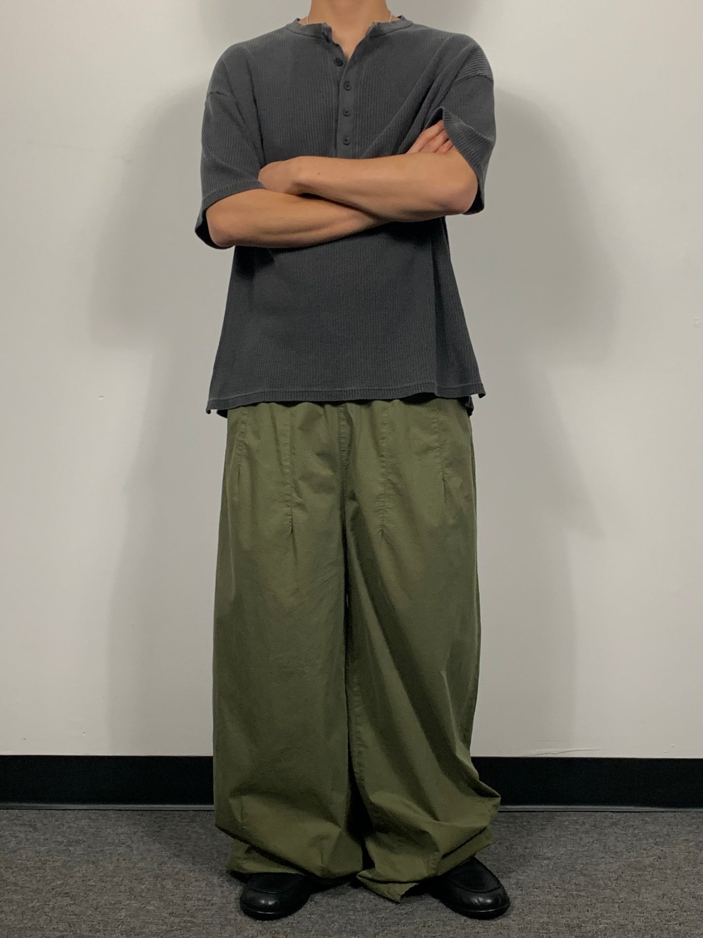 EASY COTTON WIDE PANTS