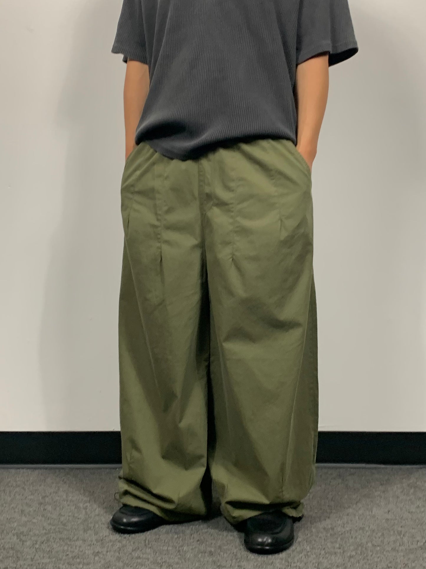 EASY COTTON WIDE PANTS