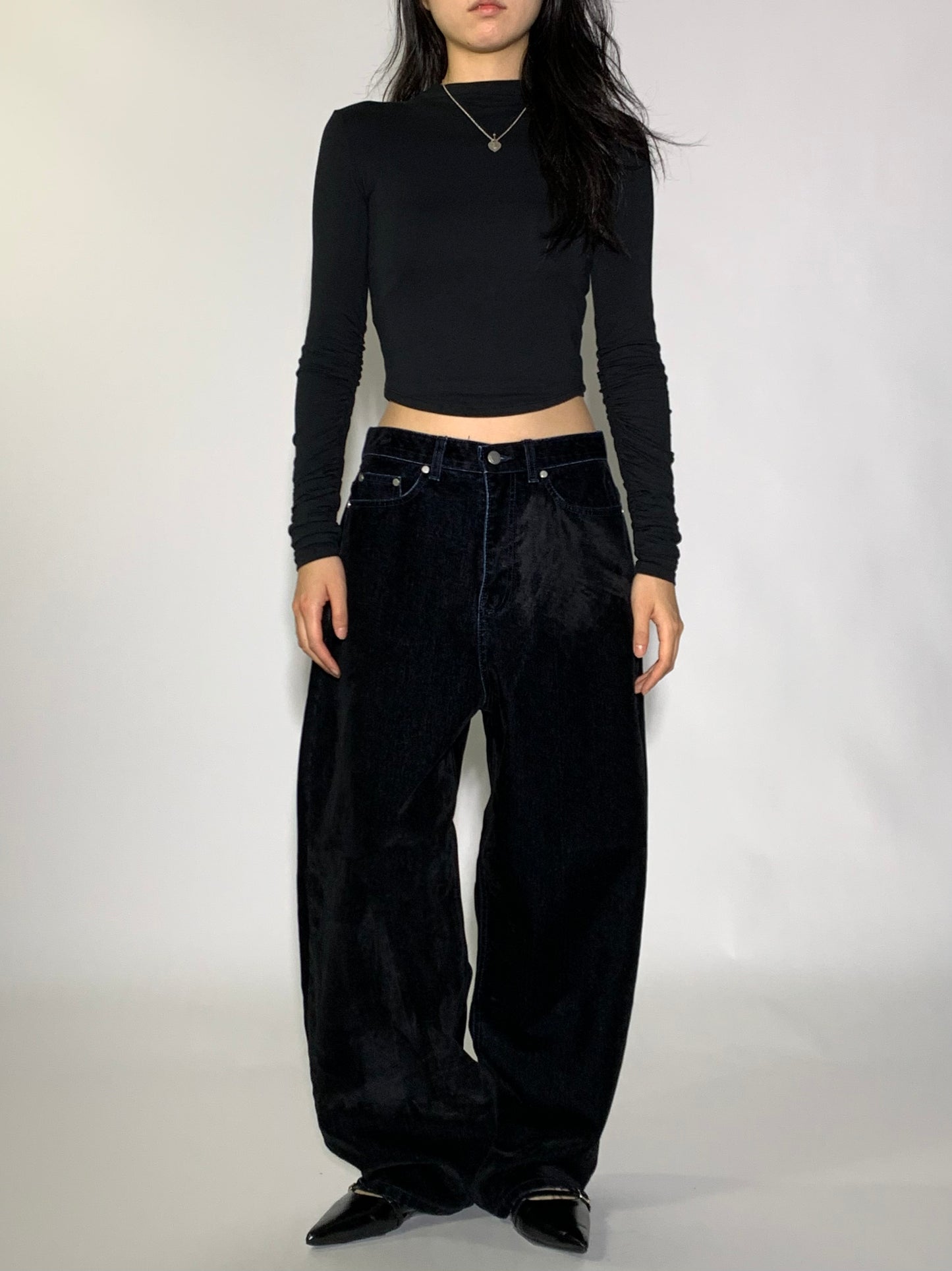 VELVET PANTS