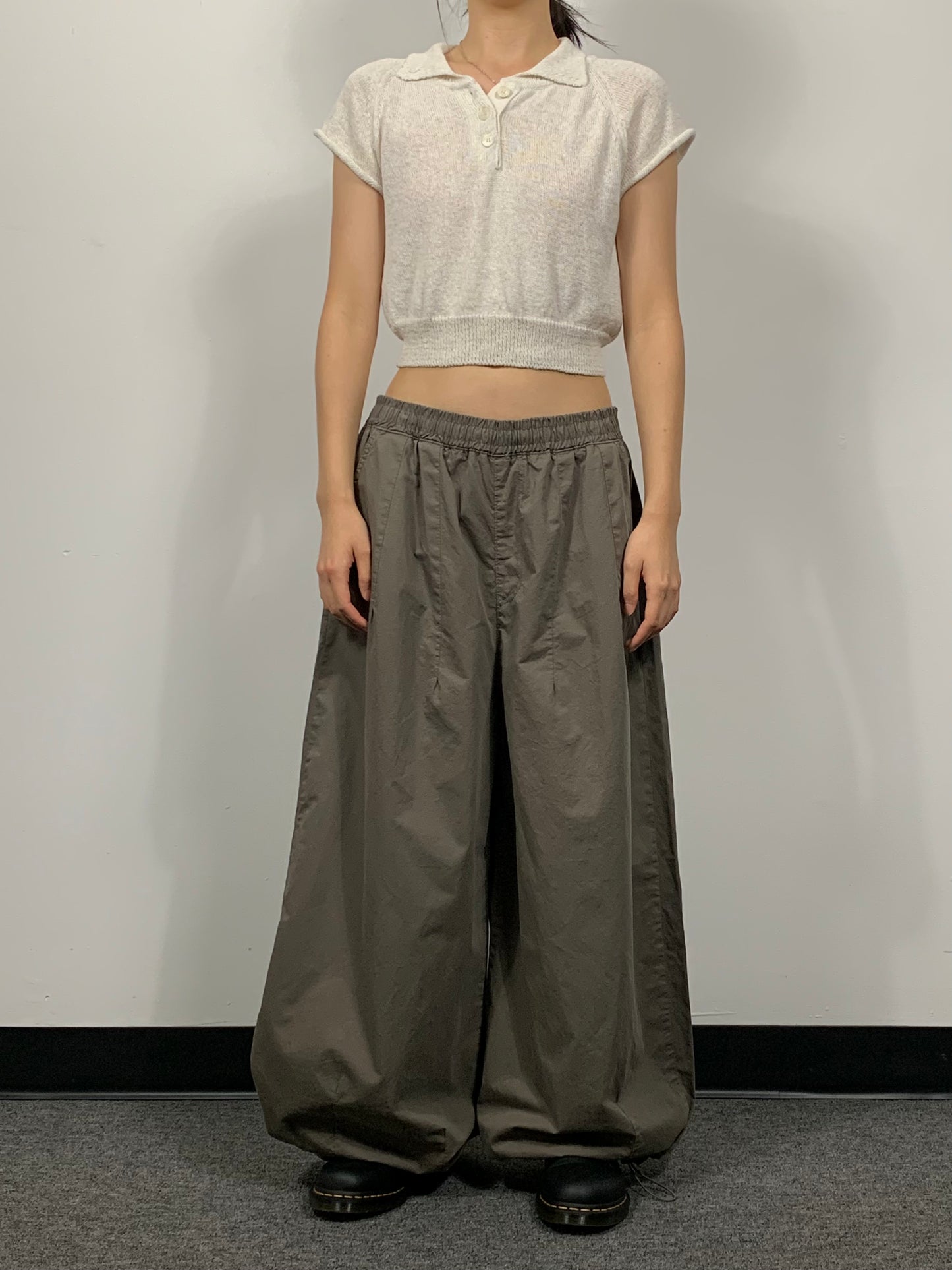 EASY COTTON WIDE PANTS