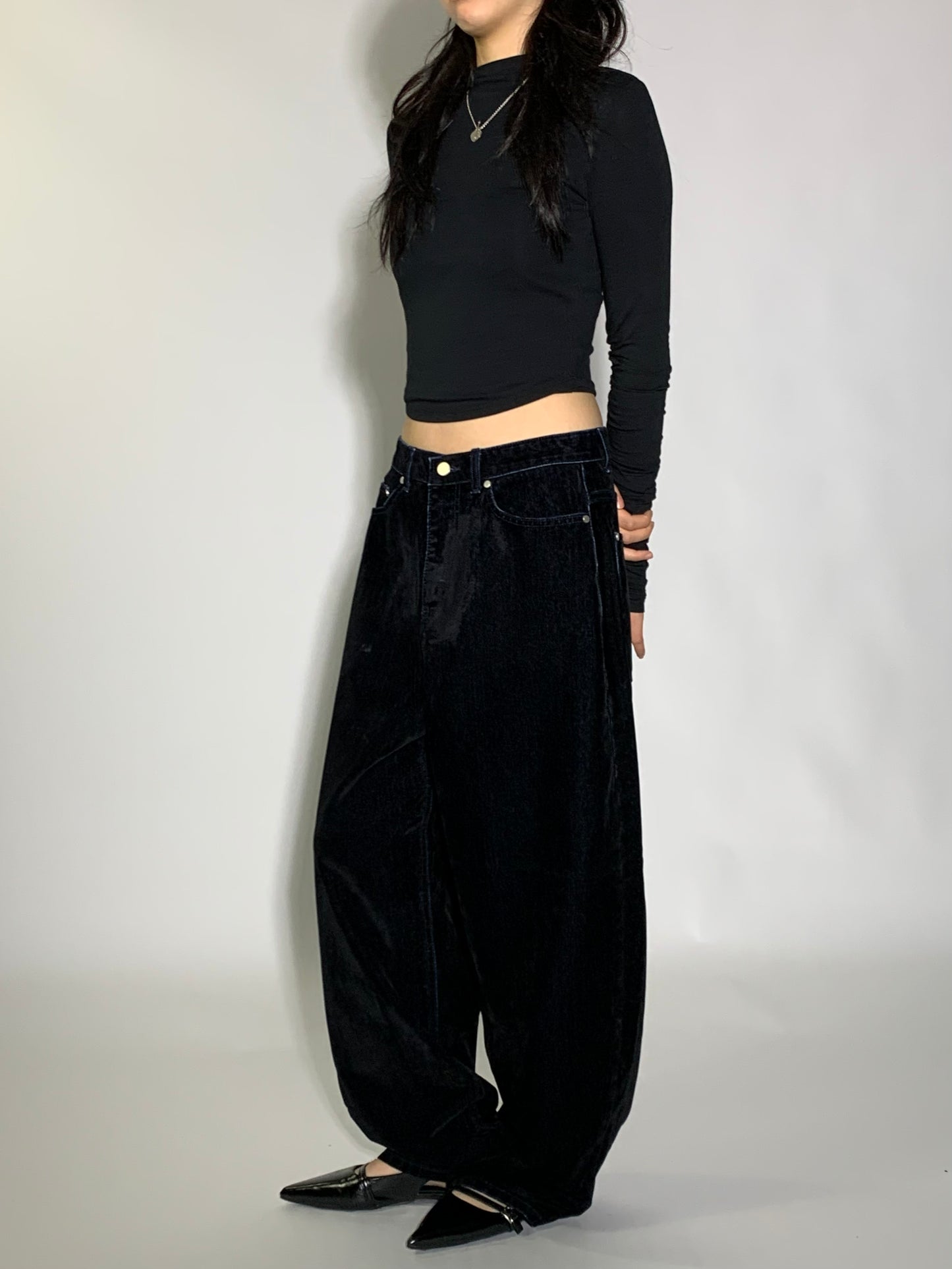 VELVET PANTS