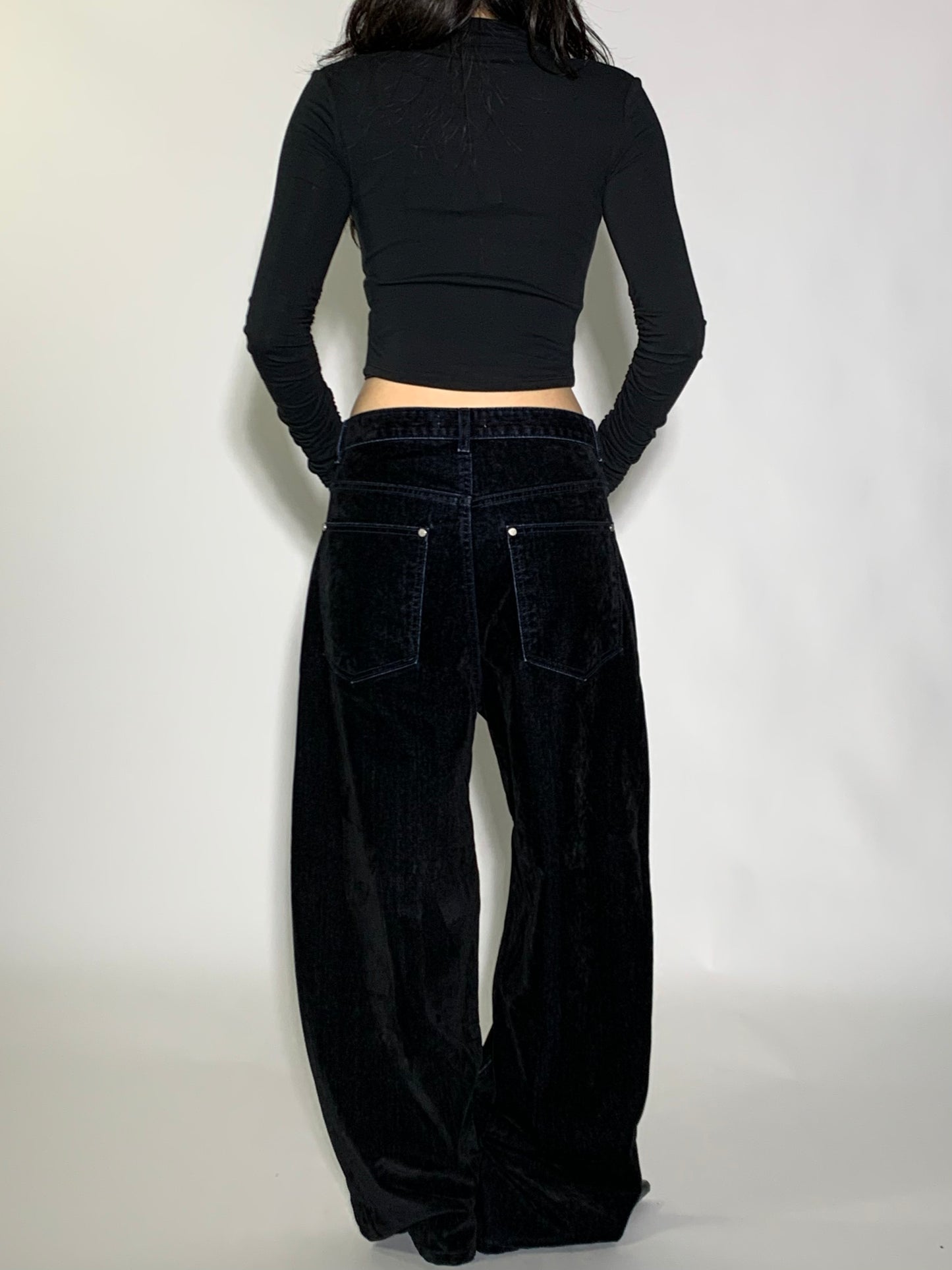 VELVET PANTS