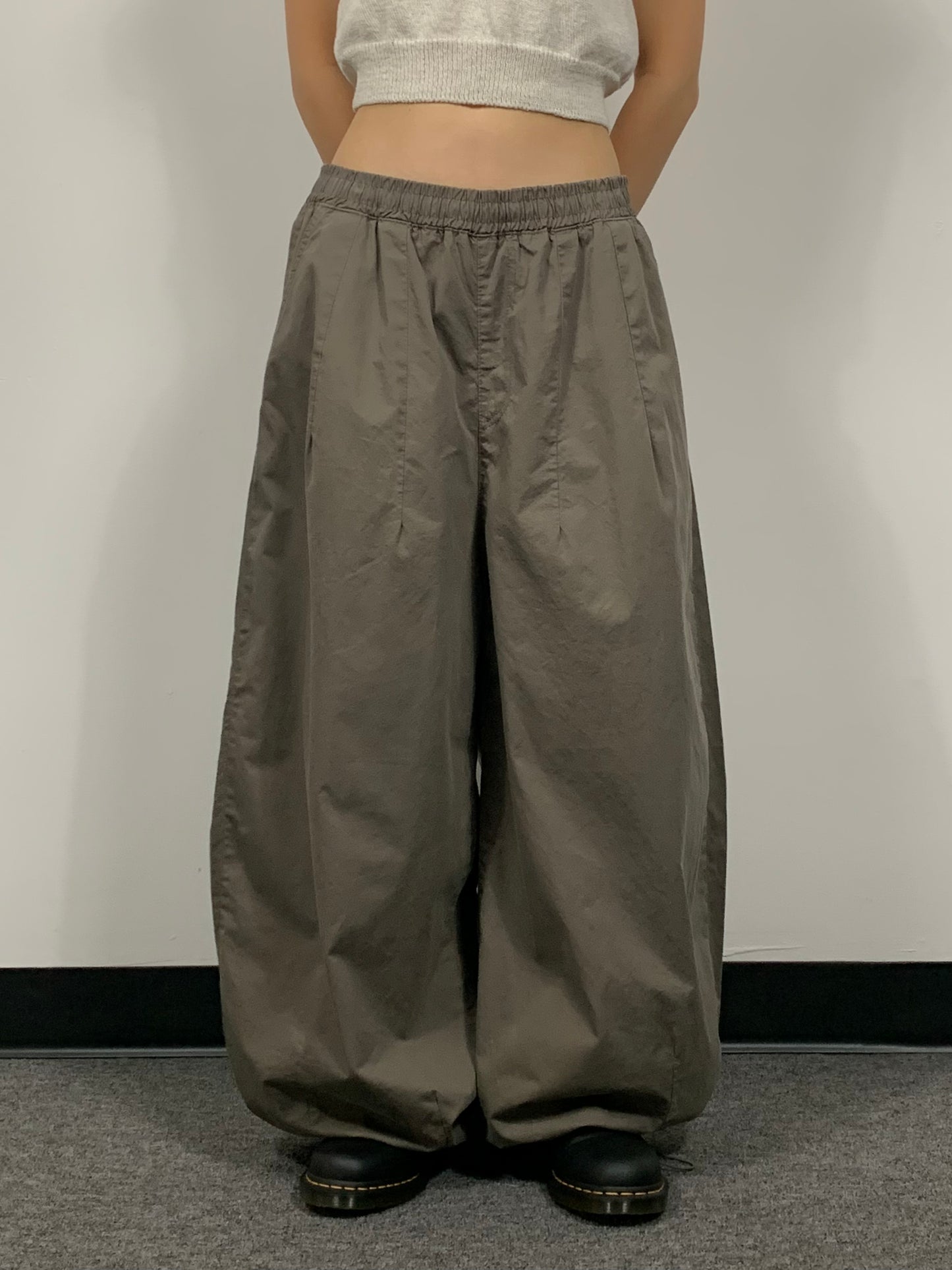 EASY COTTON WIDE PANTS