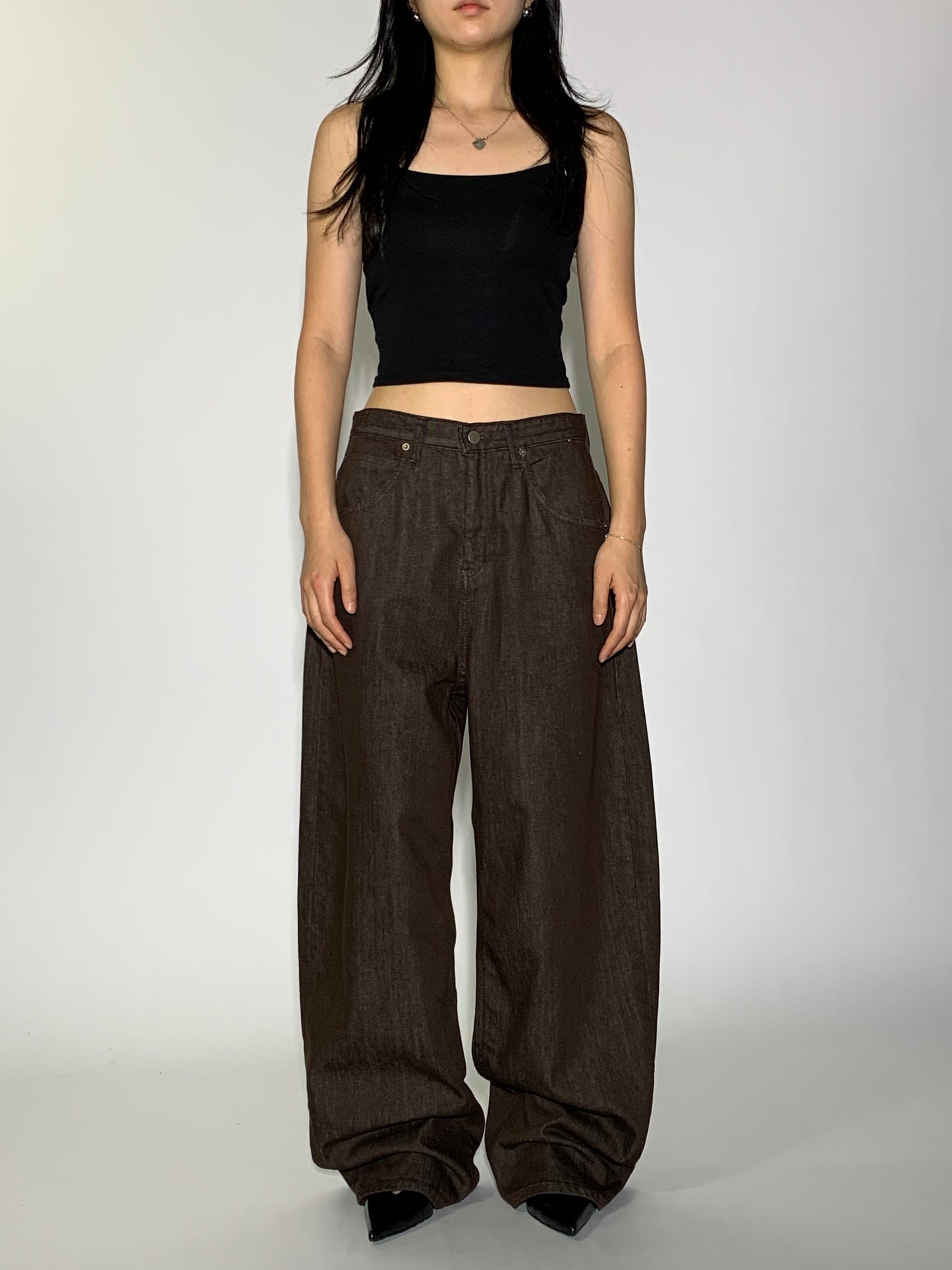 BROWN NON FADE SET - DENIM