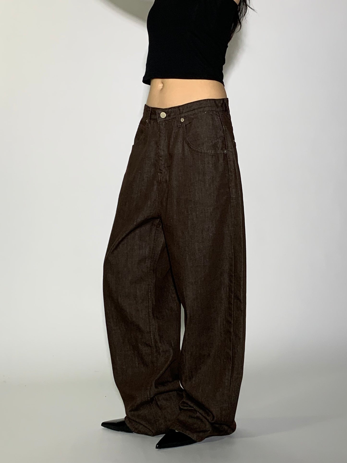 BROWN NON FADE SET - DENIM
