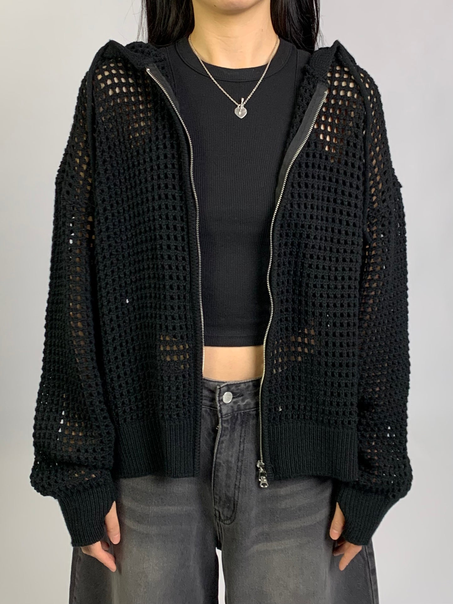 MESH ZIPUP