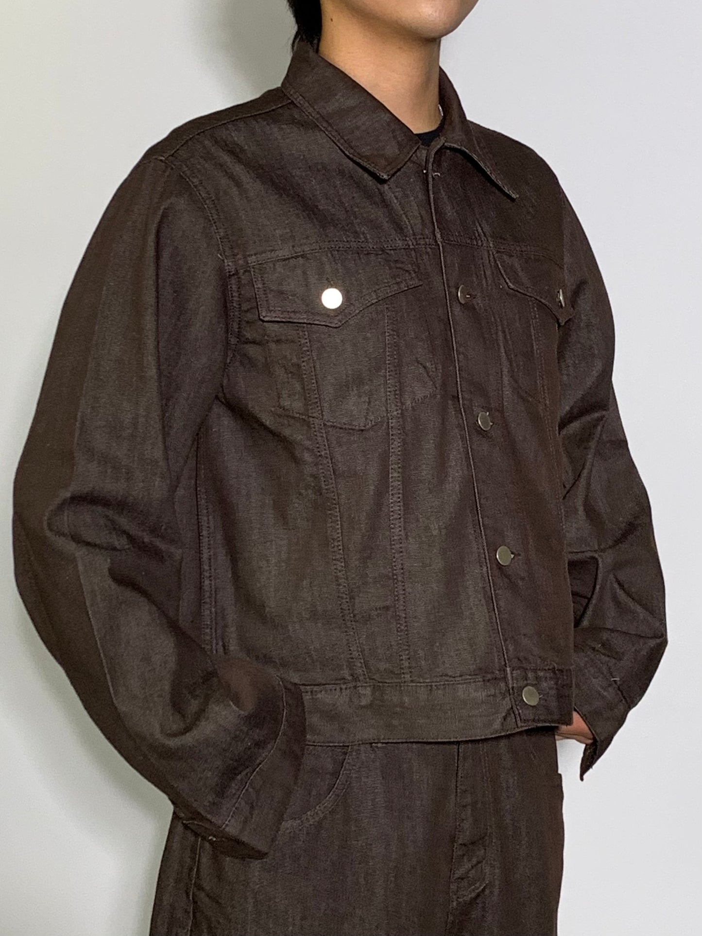 BROWN NON FADE SET - JACKET