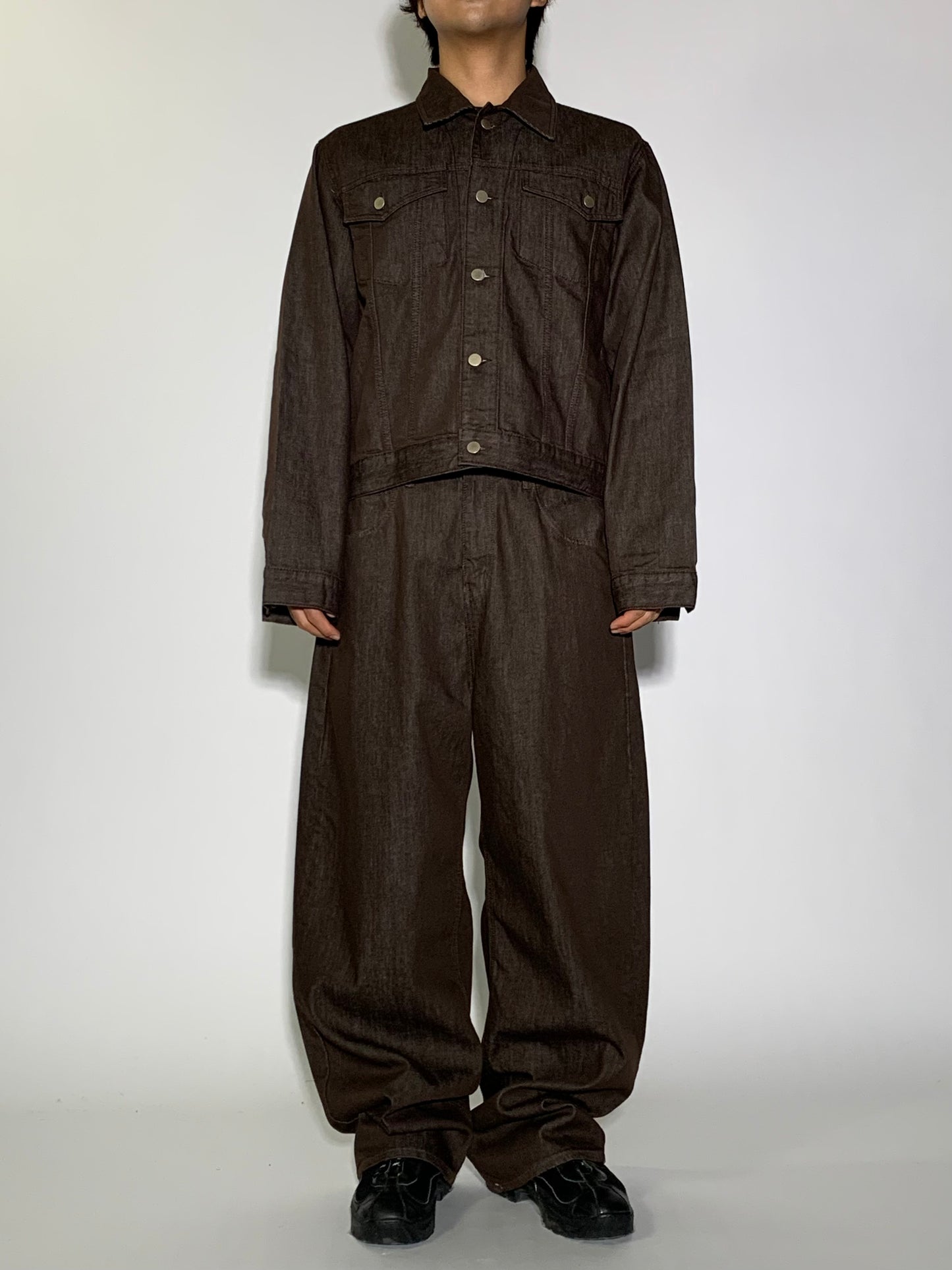 BROWN NON FADE SET - JACKET
