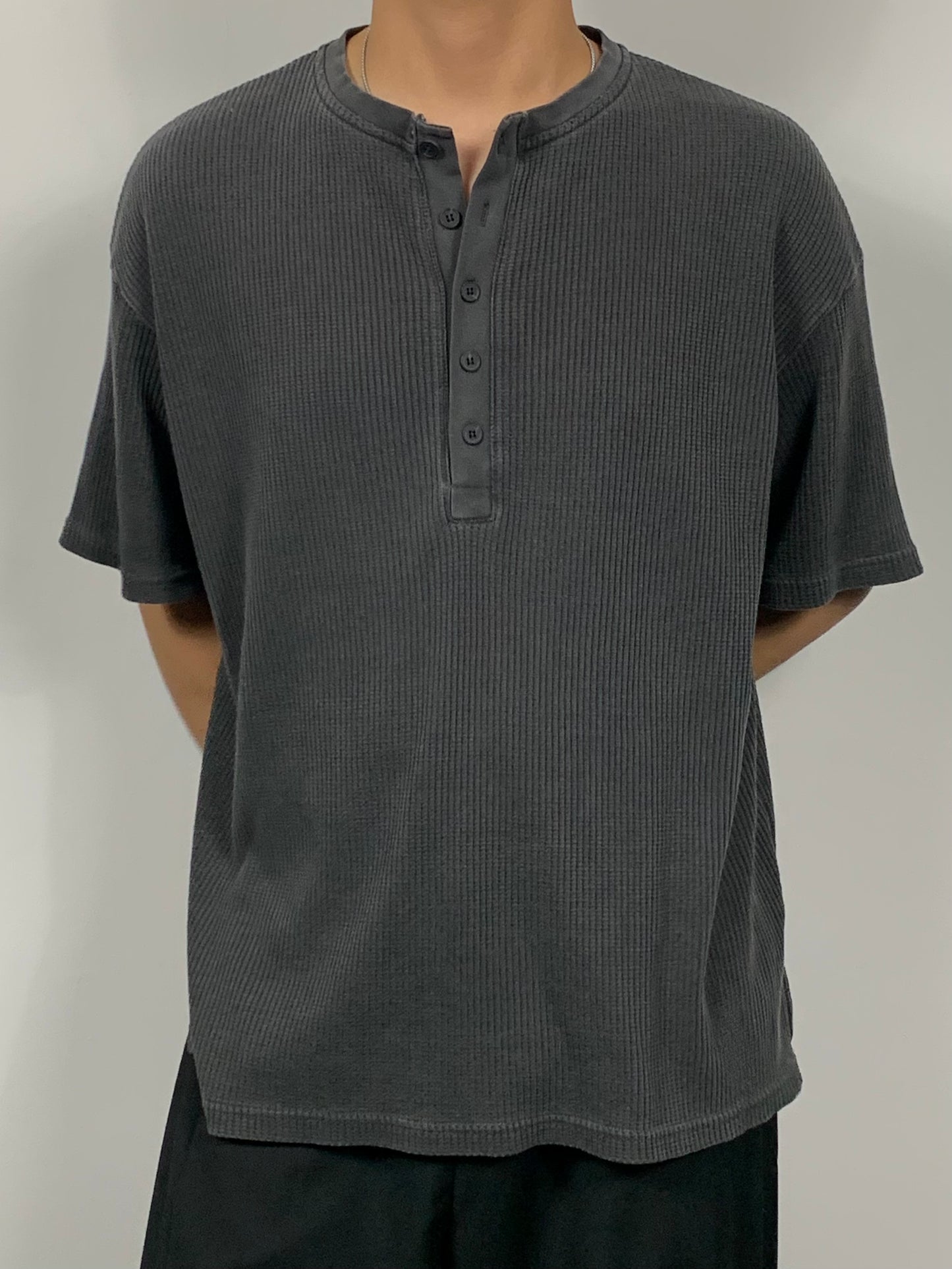 VINTAGE WASHED WAFFLE TEE