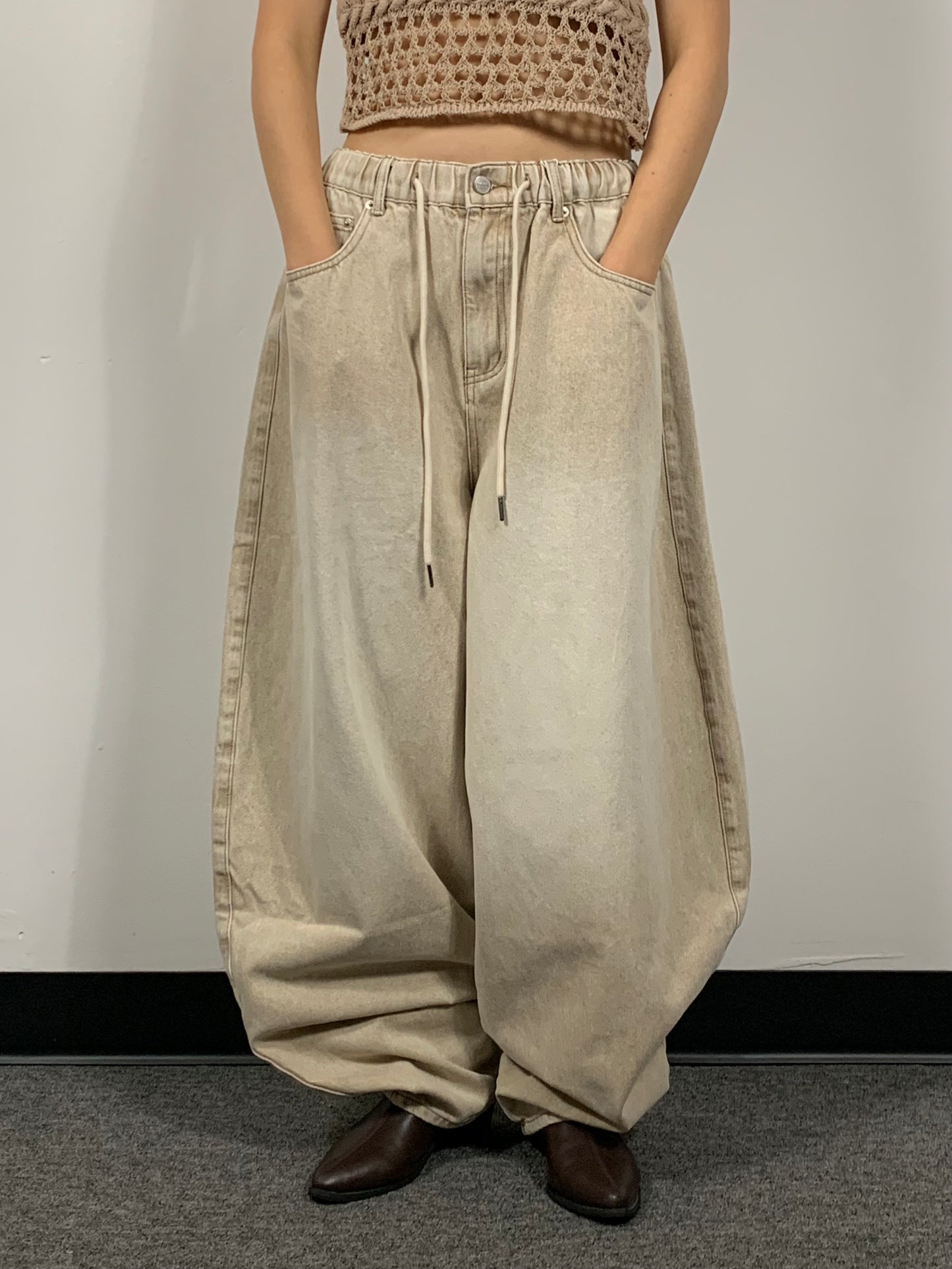 VINTAGE EASY DENIM PANTS