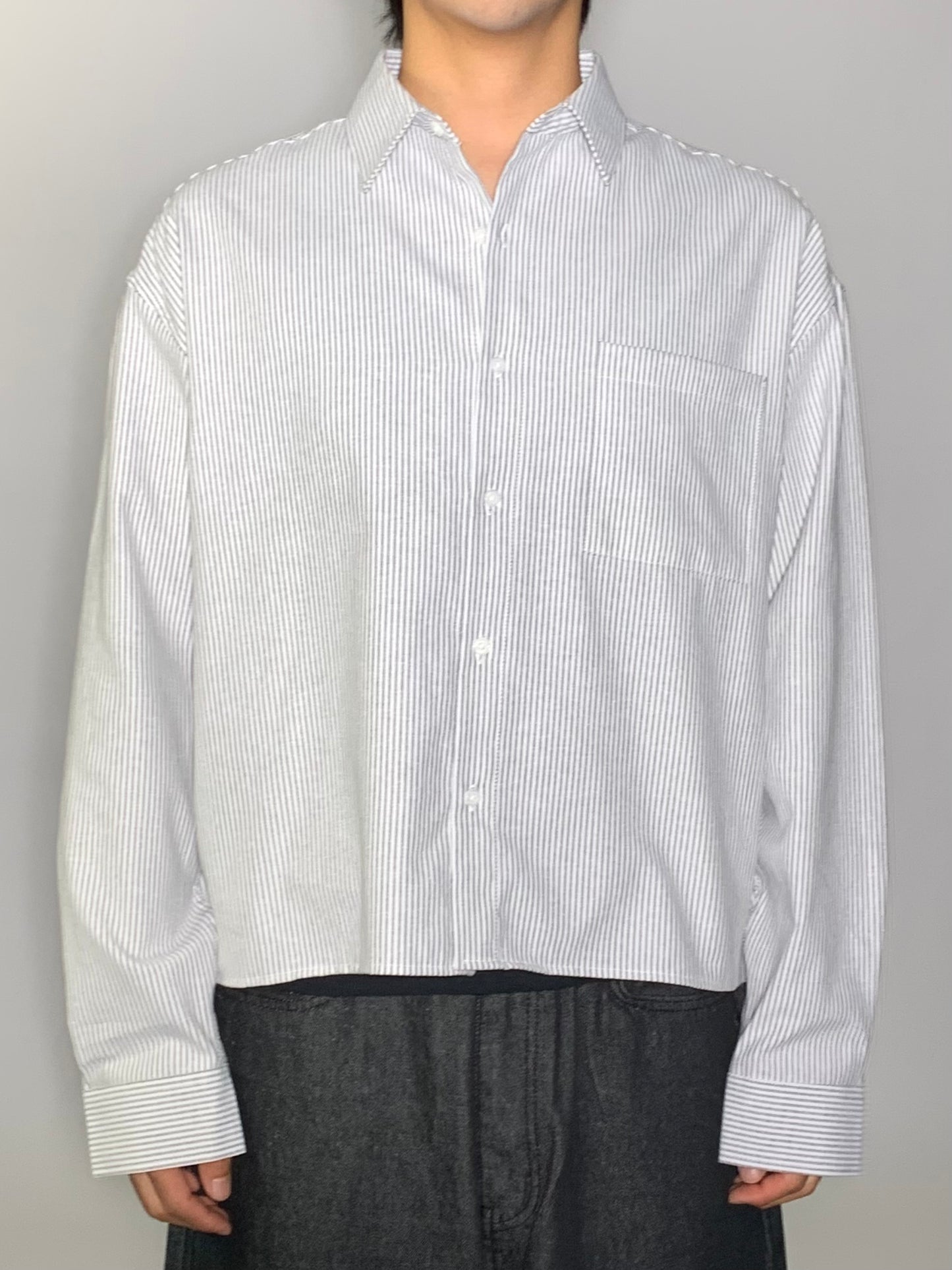 OXFORD CROP SHIRT