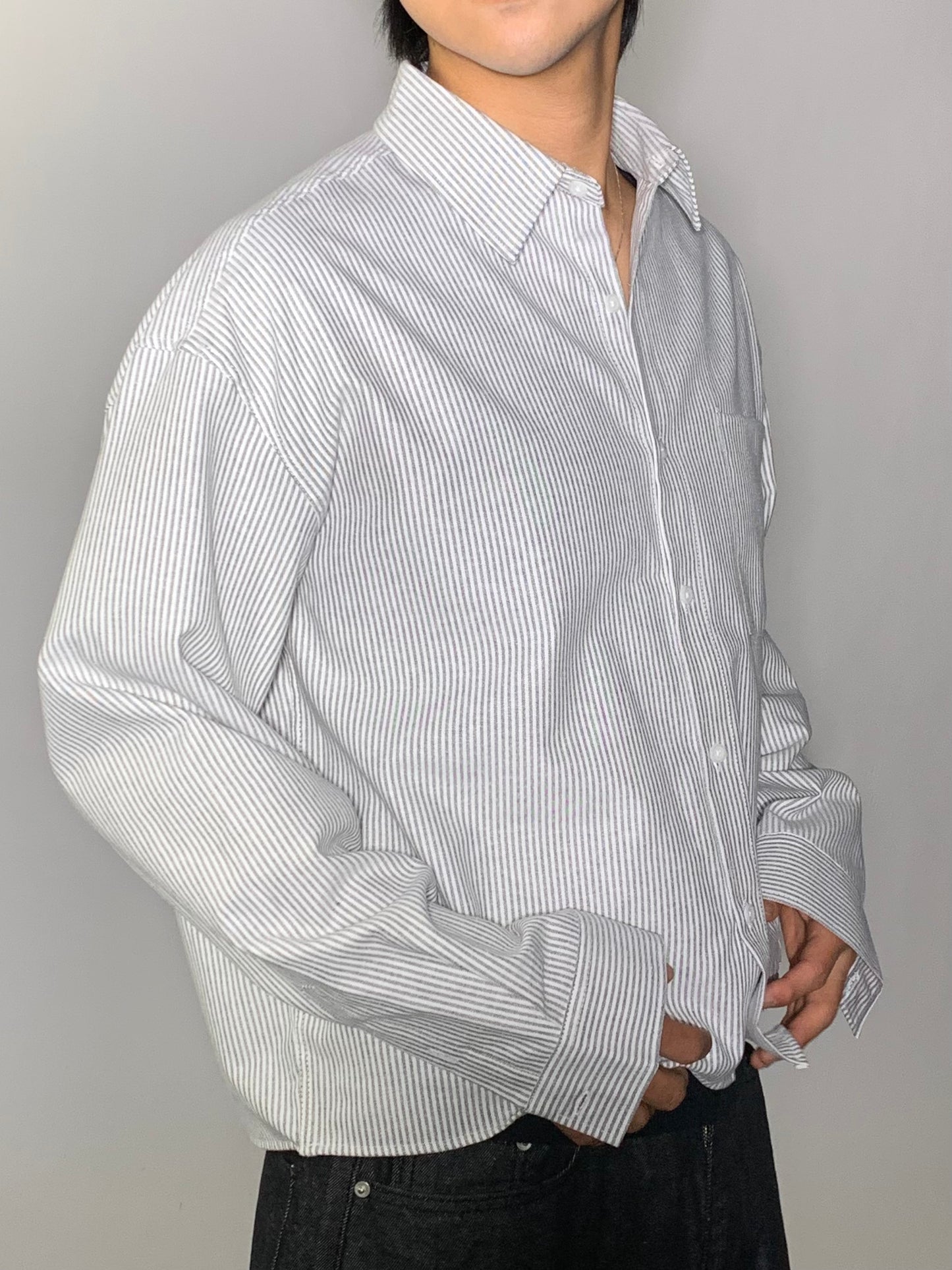 OXFORD CROP SHIRT
