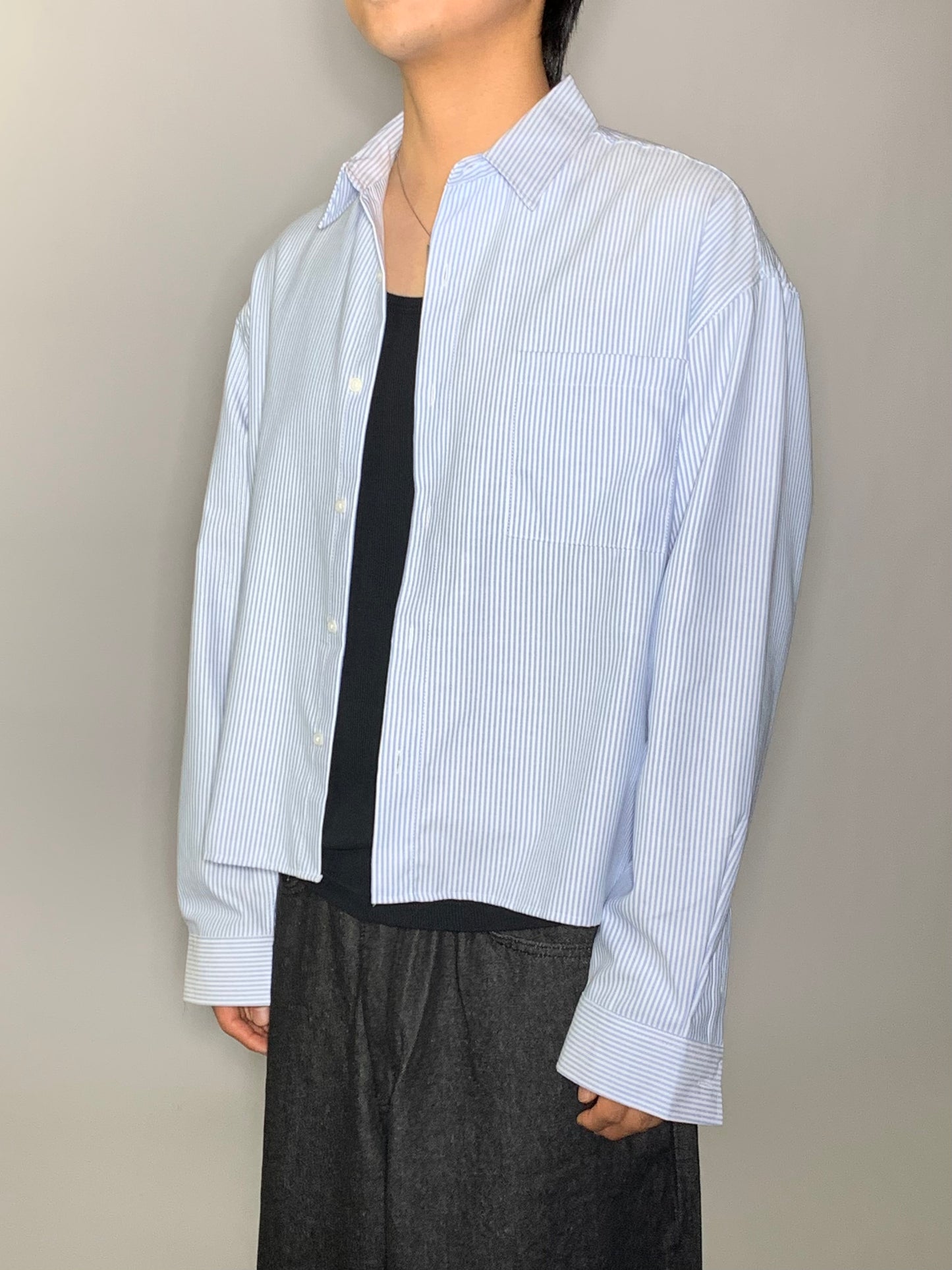 OXFORD CROP SHIRT