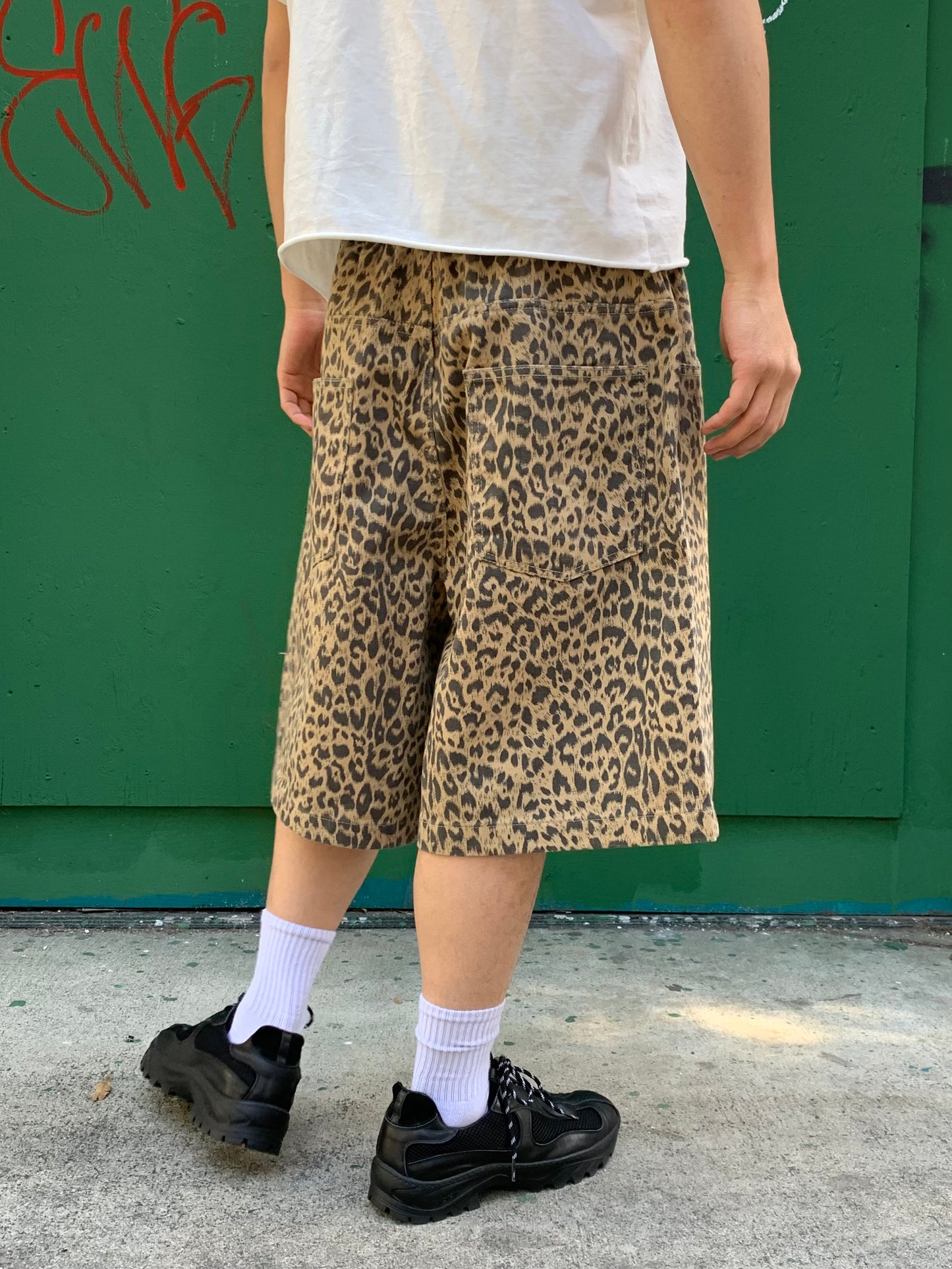 CHEETA WIDE SHORTS