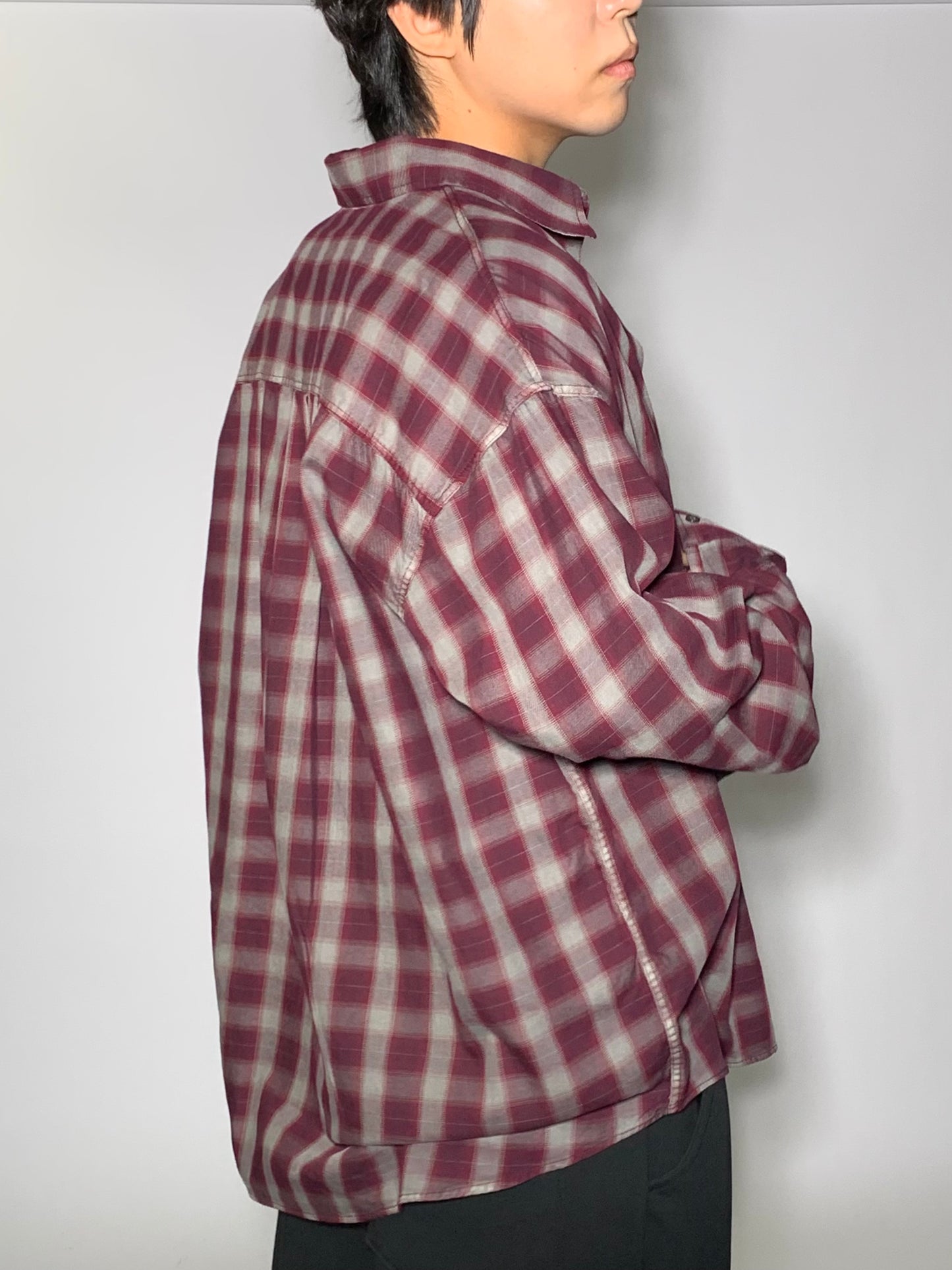 OVERSIZED CHECK SHIRT