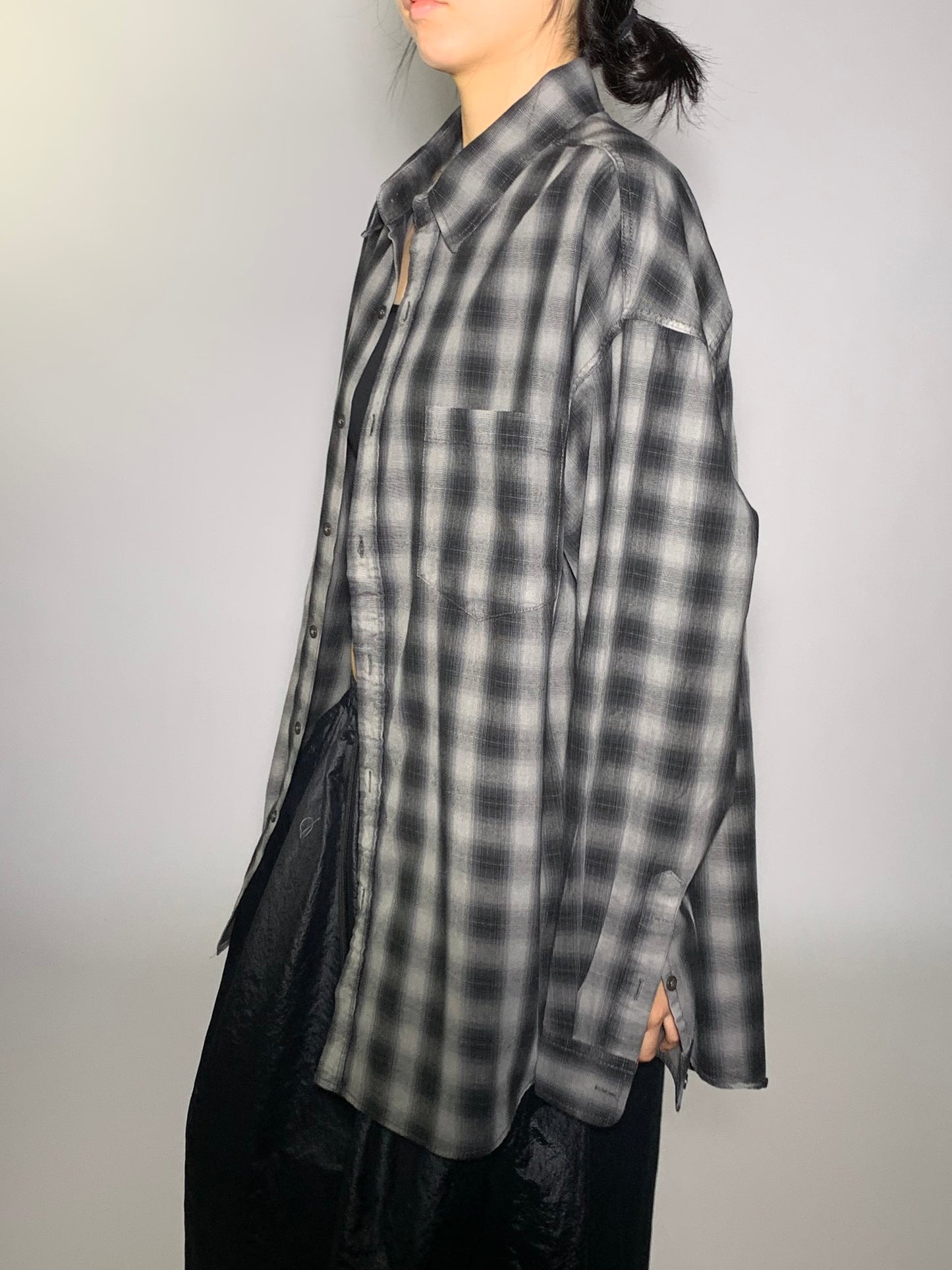 OVERSIZED CHECK SHIRT