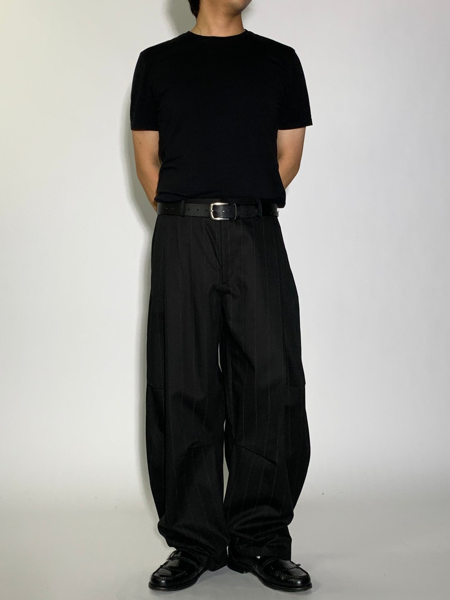 LIAN STRIPE CURVE PANTS