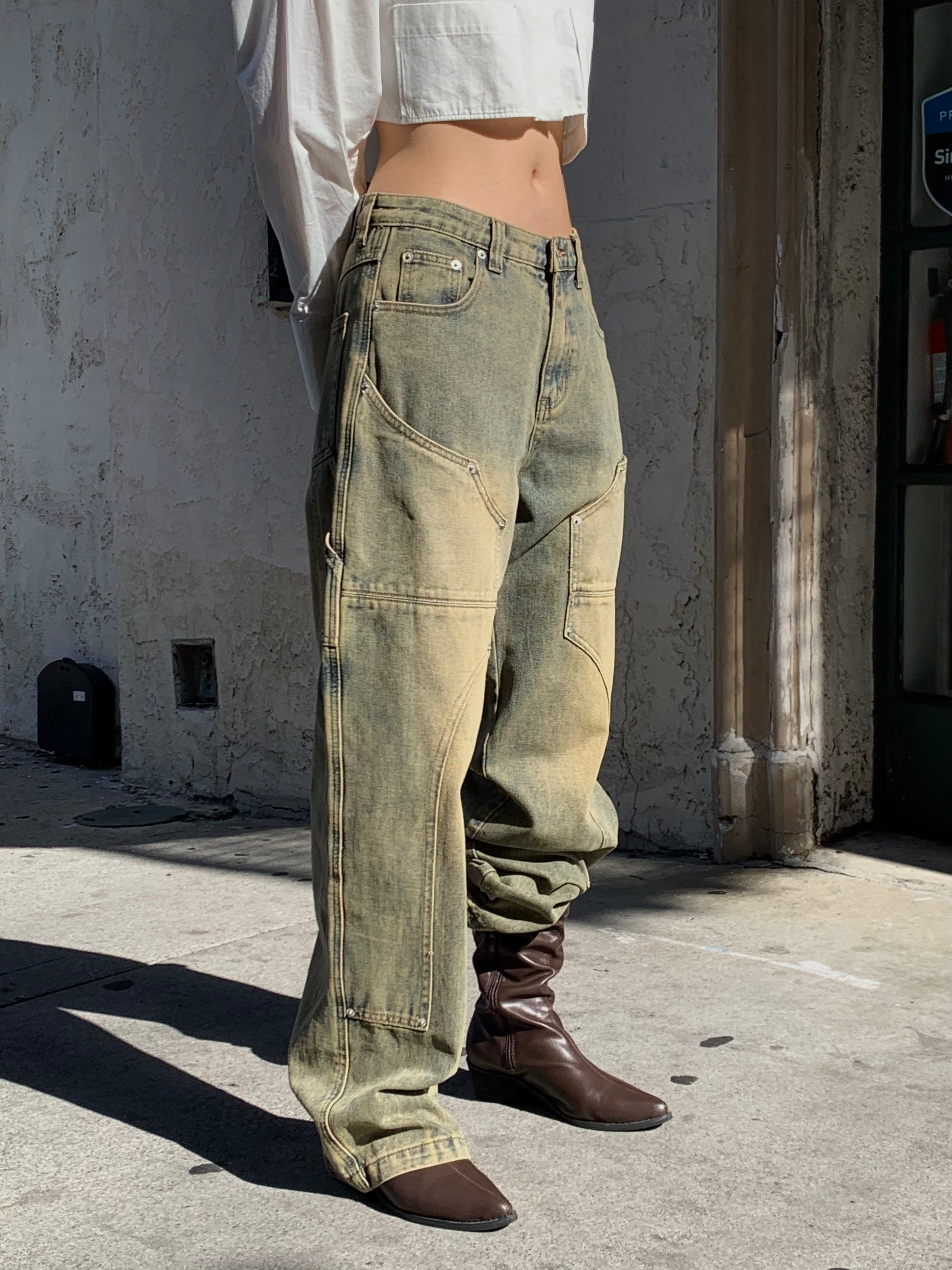 DOUBLE KNEE DENIM – Woody