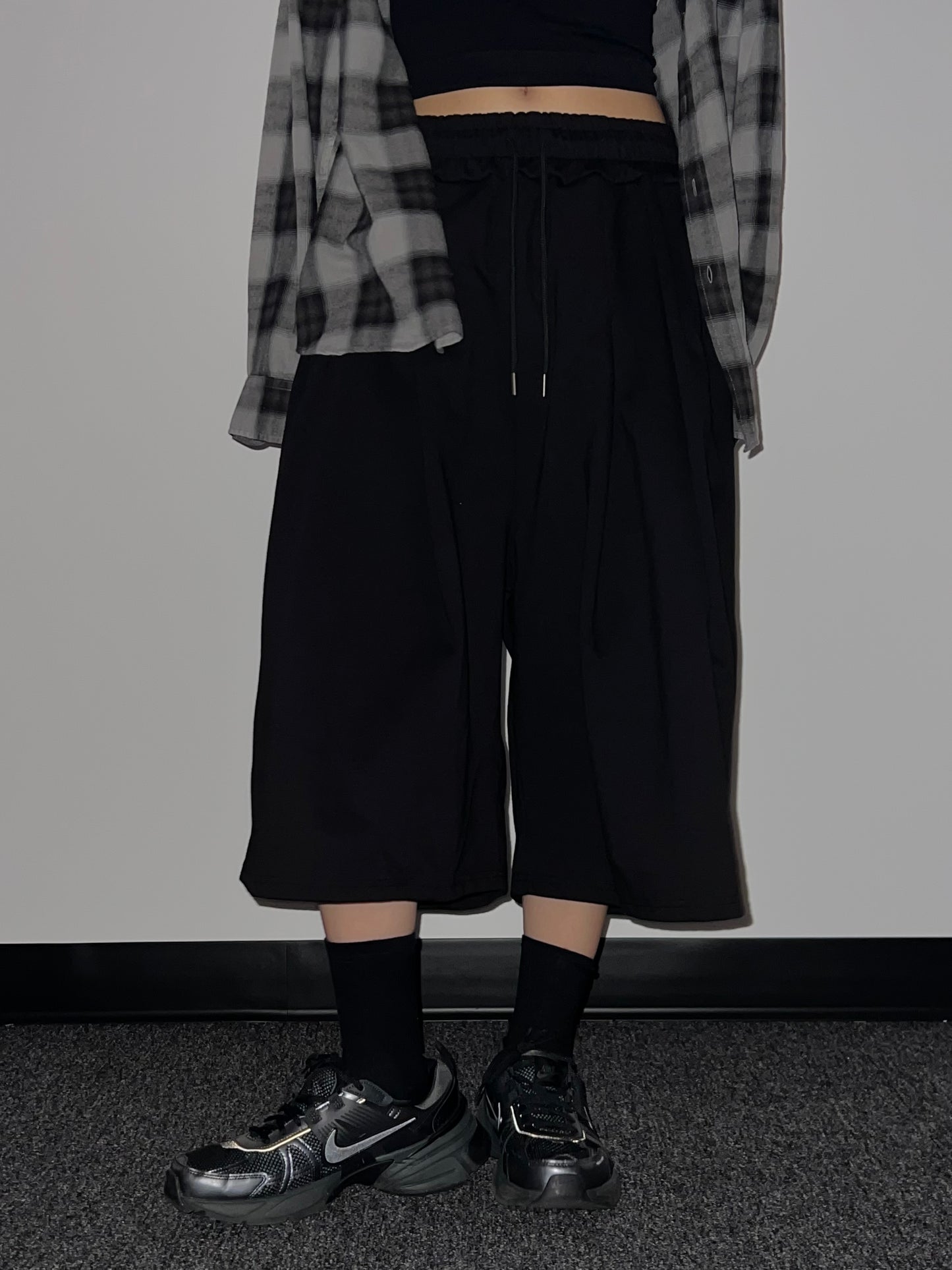 PINTUCK SHORTS