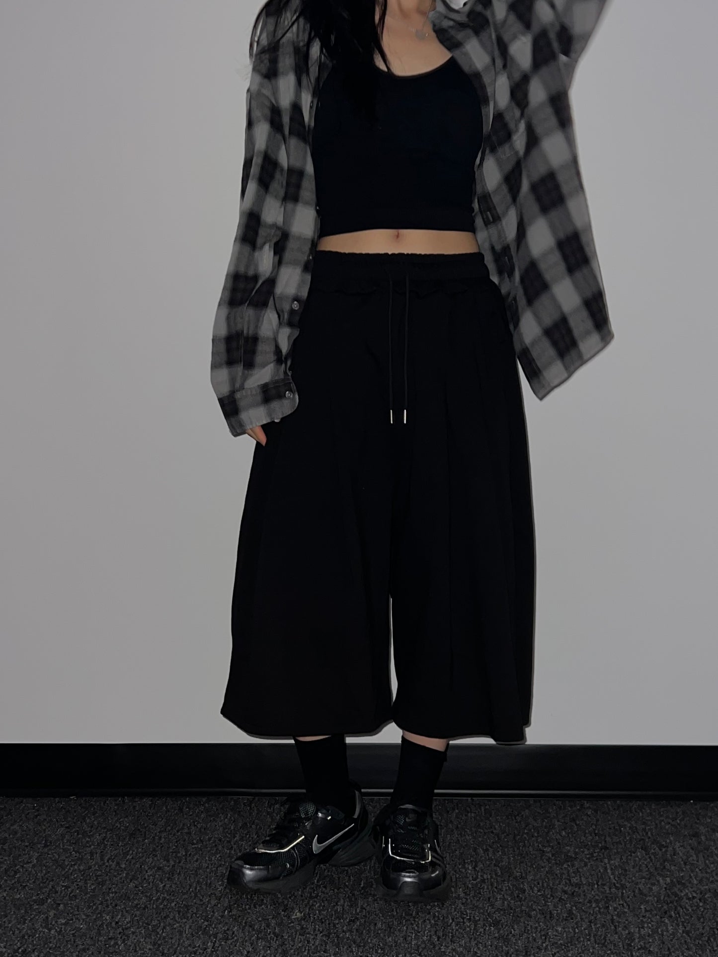 PINTUCK SHORTS