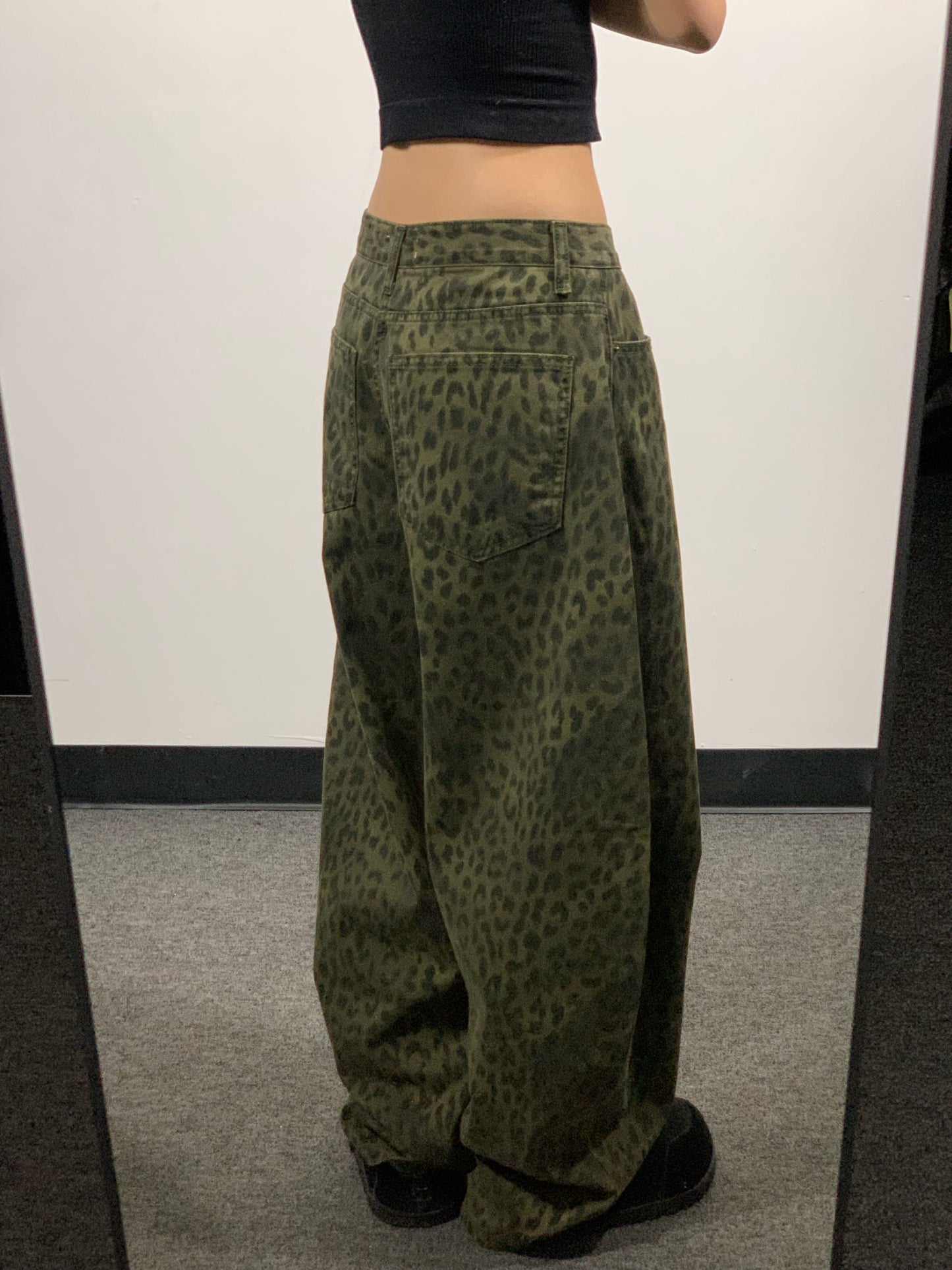 LEOPARD DENIM