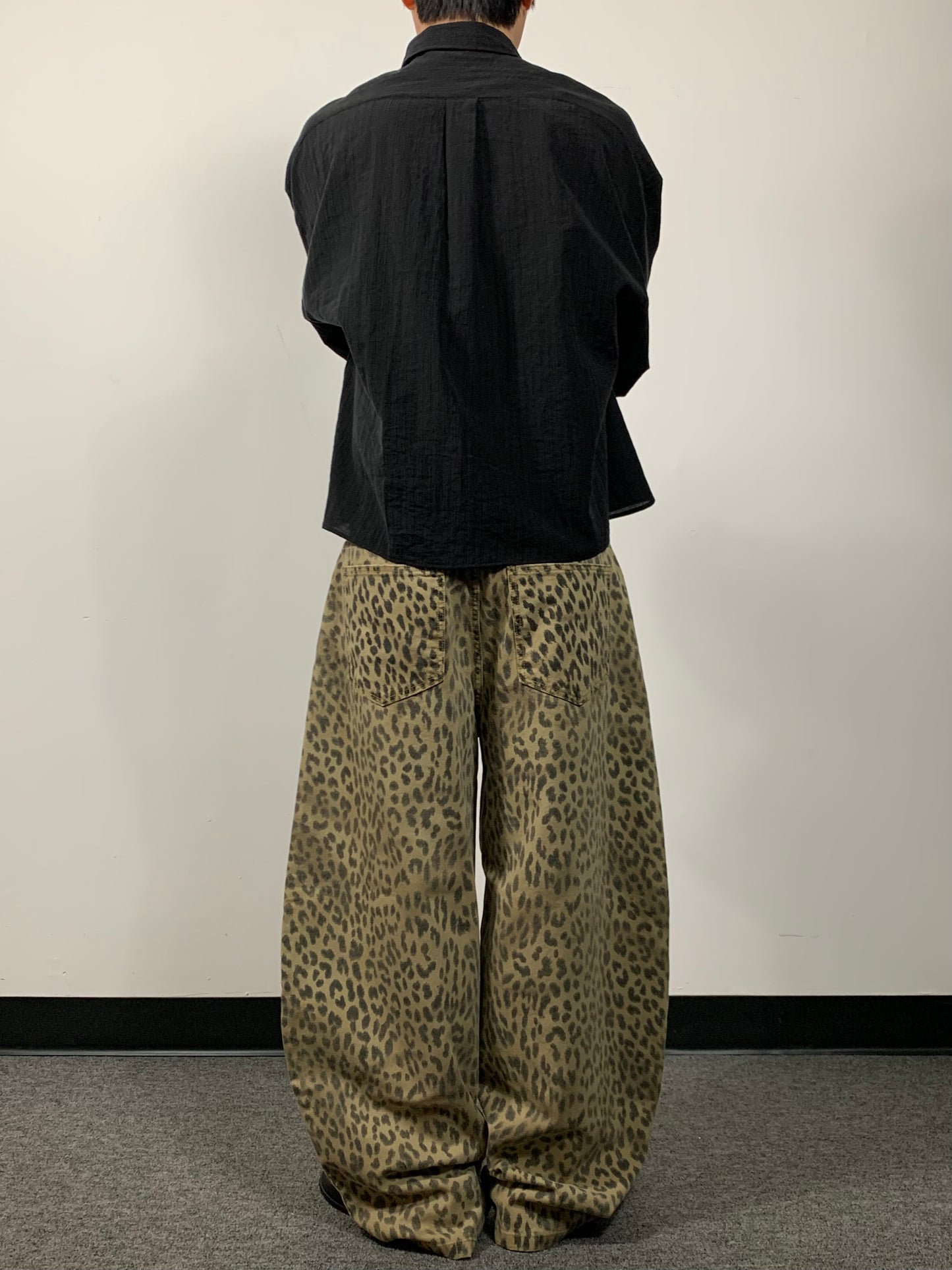 LEOPARD DENIM