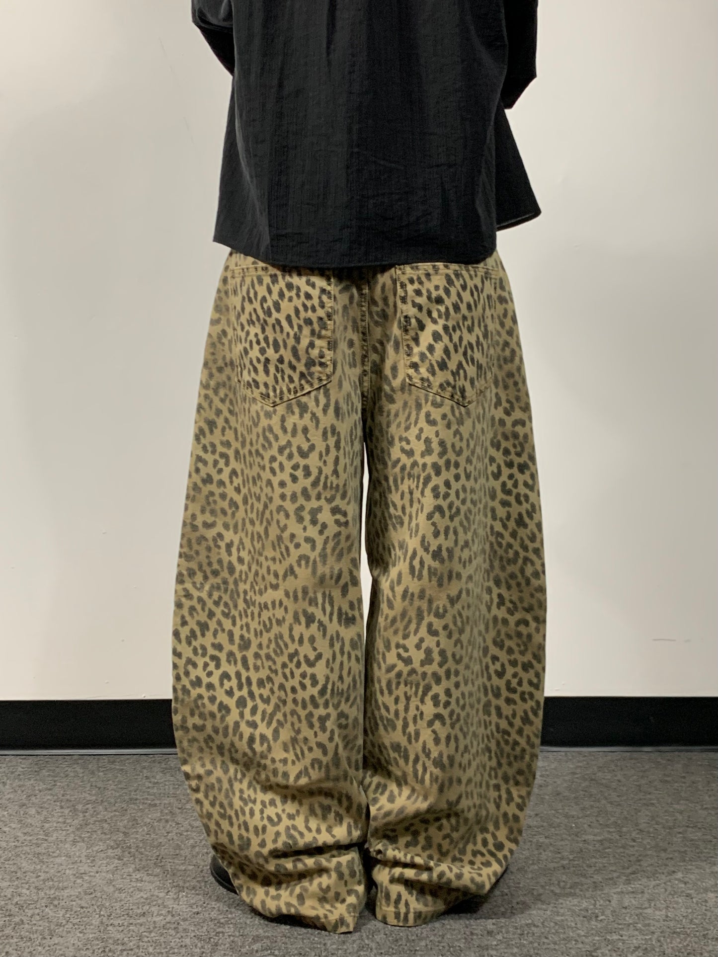 LEOPARD DENIM