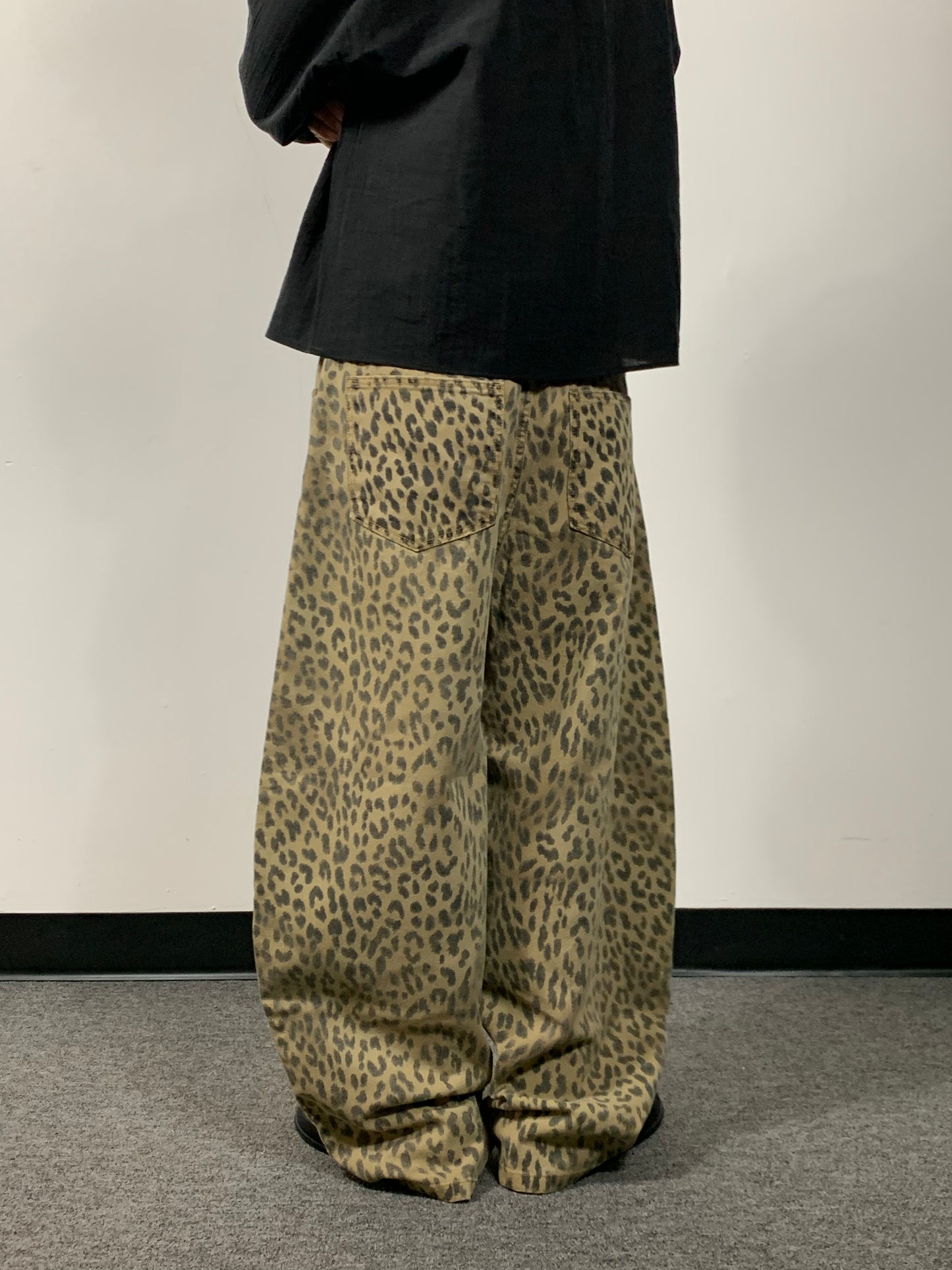 LEOPARD DENIM