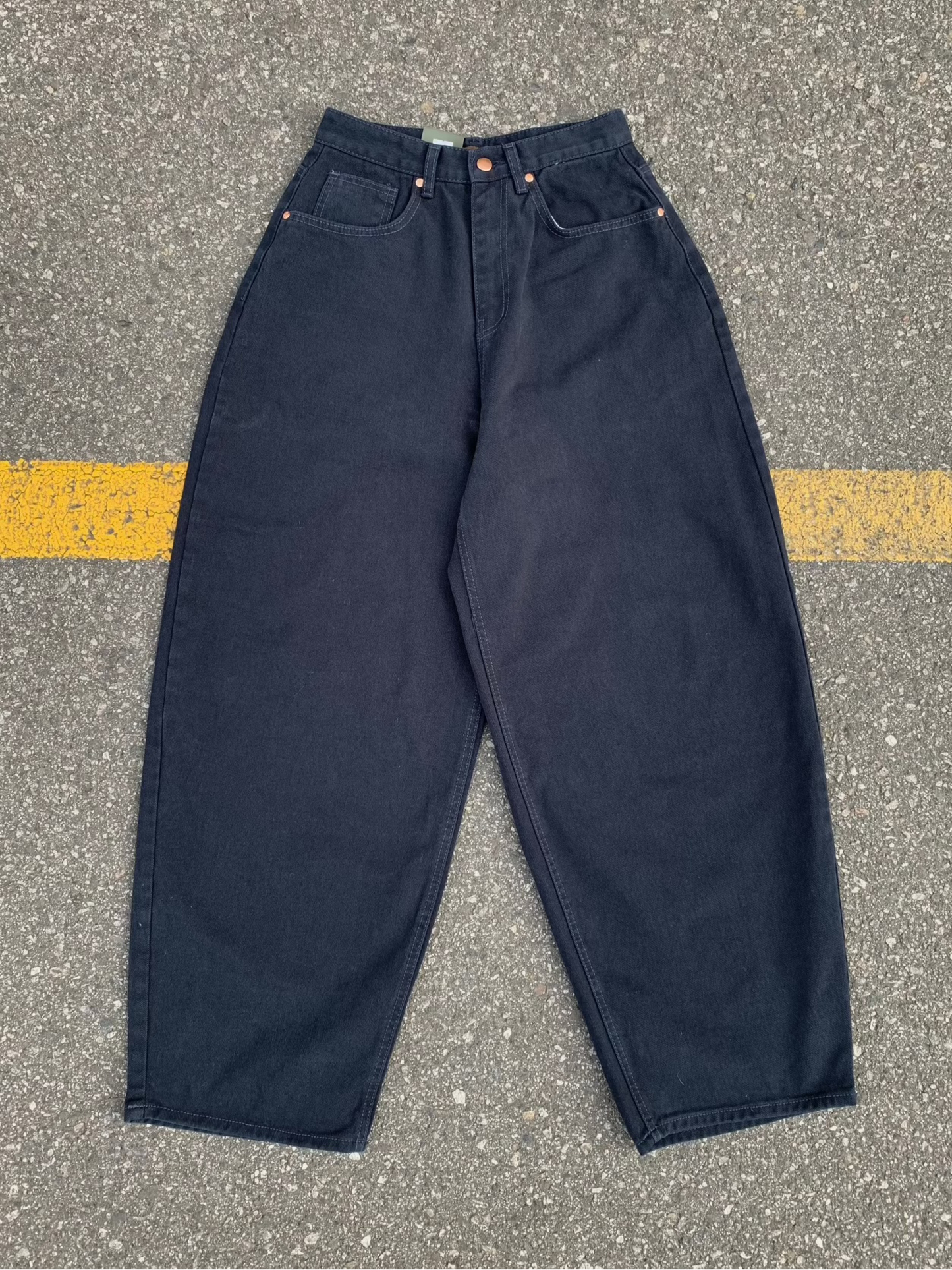 COTTON WIDE PANTS