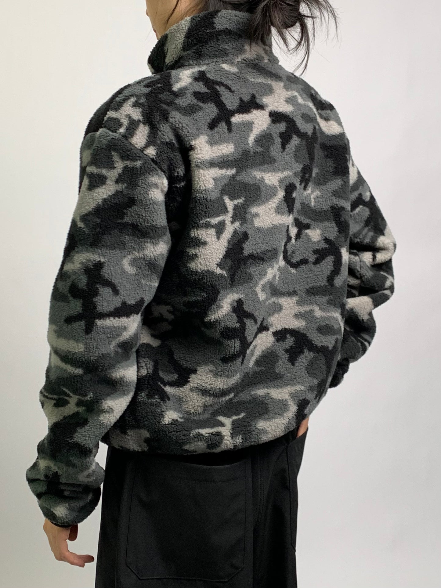 CAMO FLEECE ZIP UP
