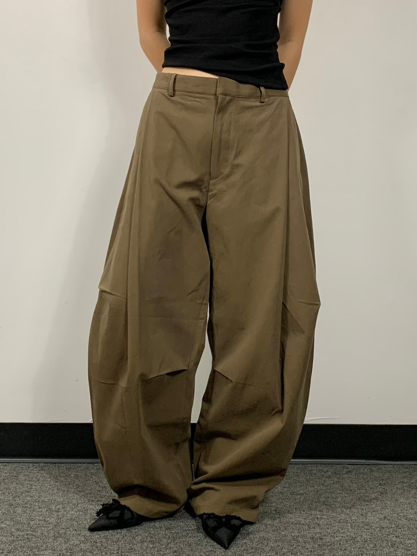 COTTON CURVE PANTS