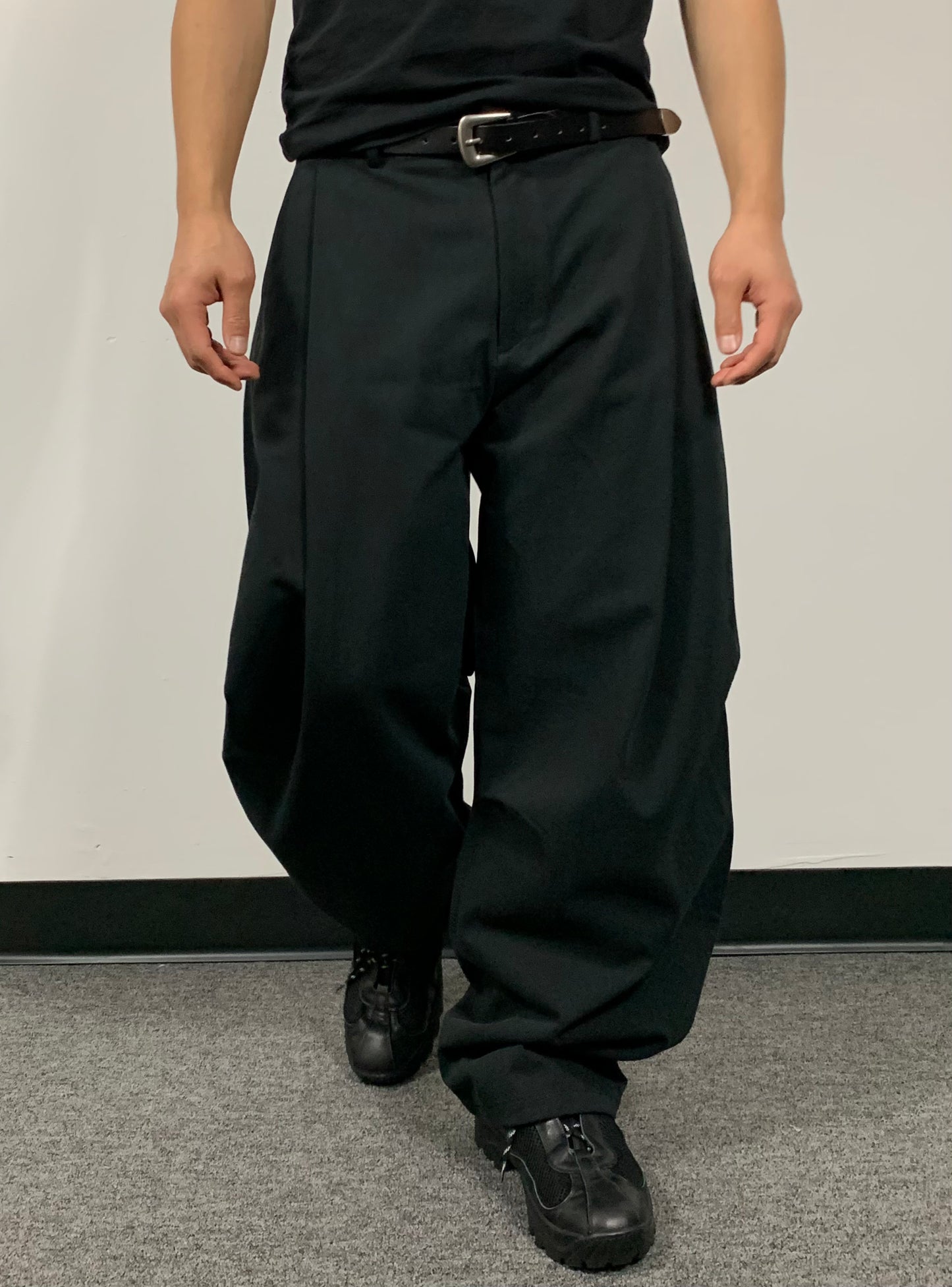 COTTON CURVE PANTS