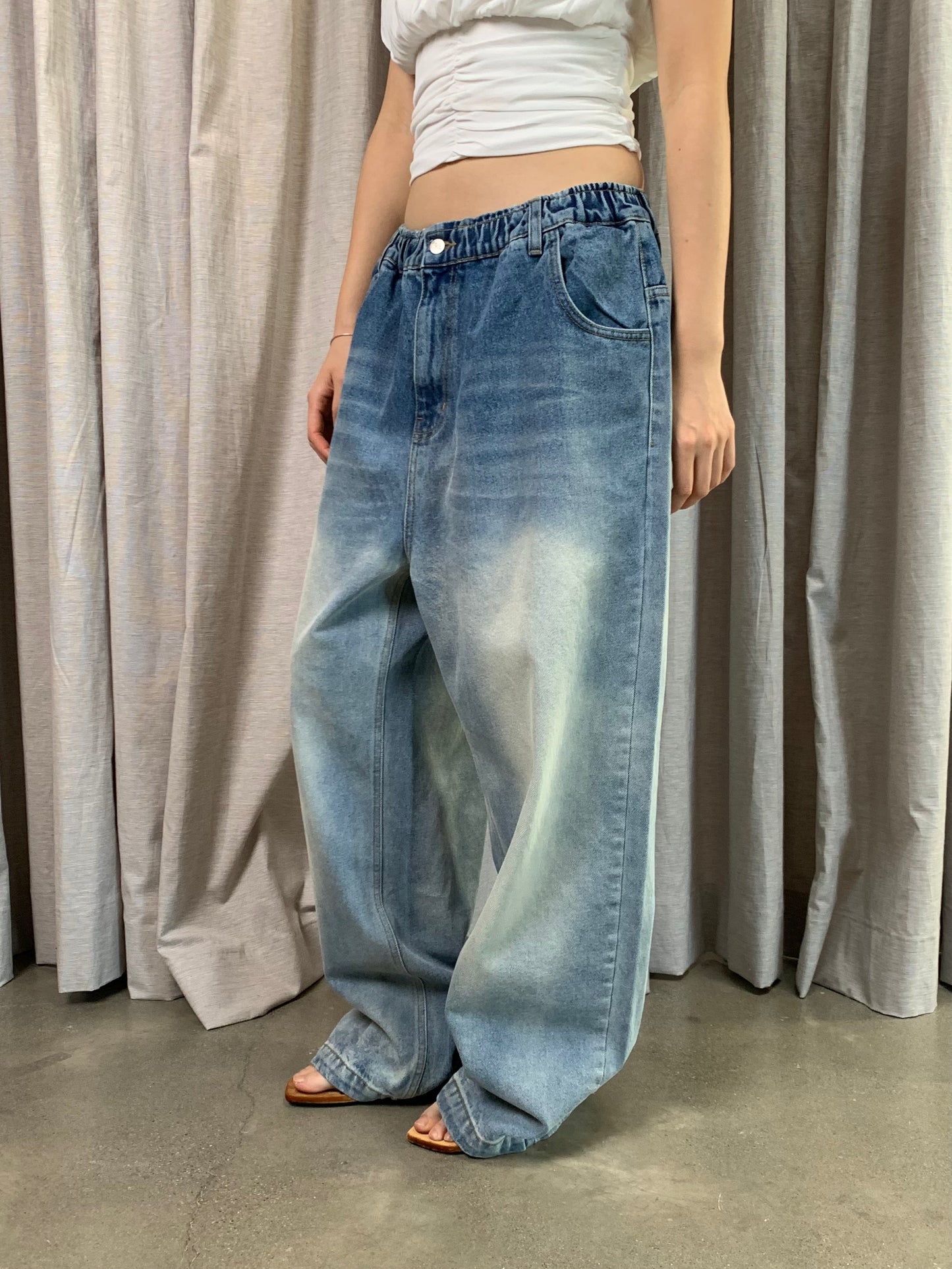WASHED EASY DENIM